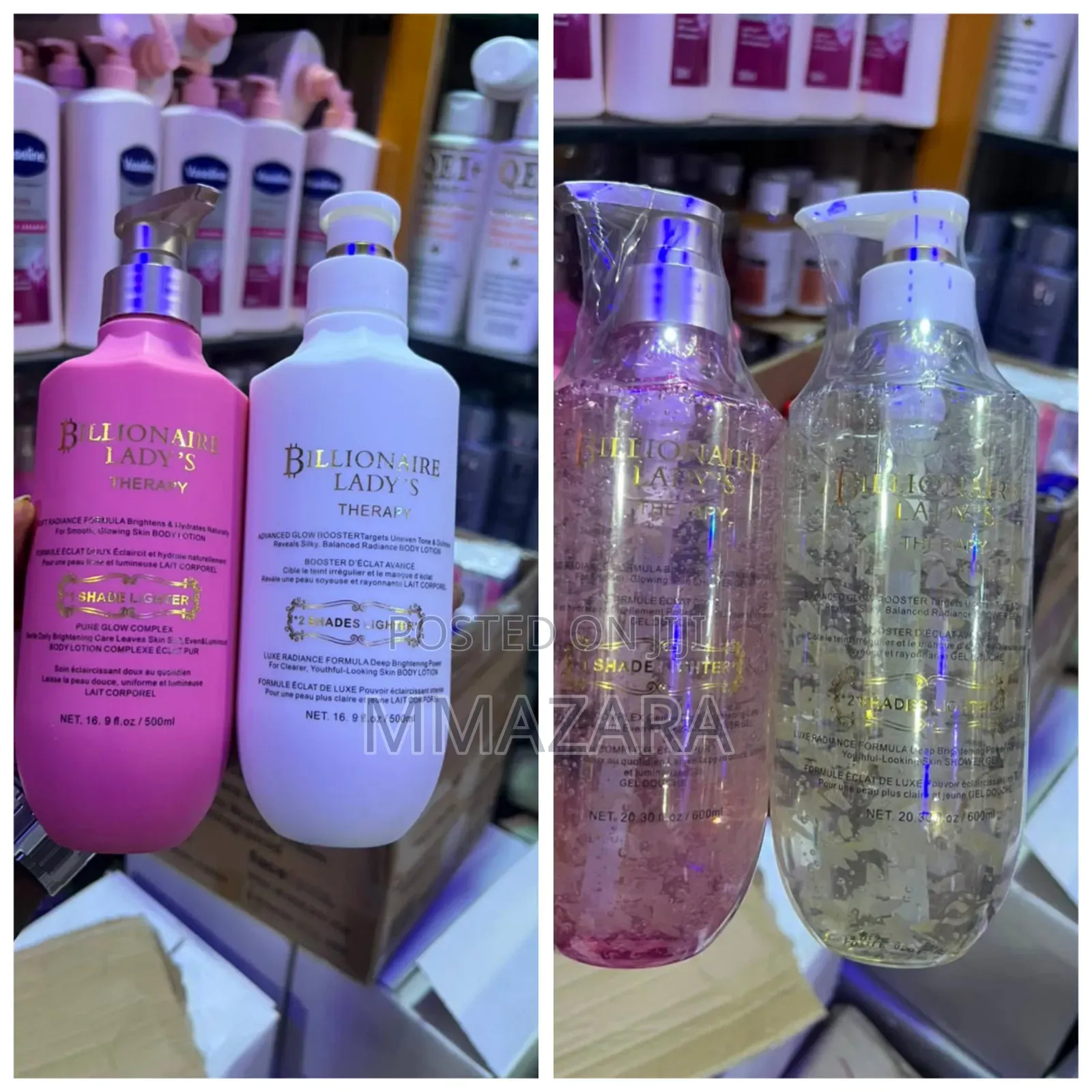 Billioniare Lady Beauty Body Lotion Md Showergel