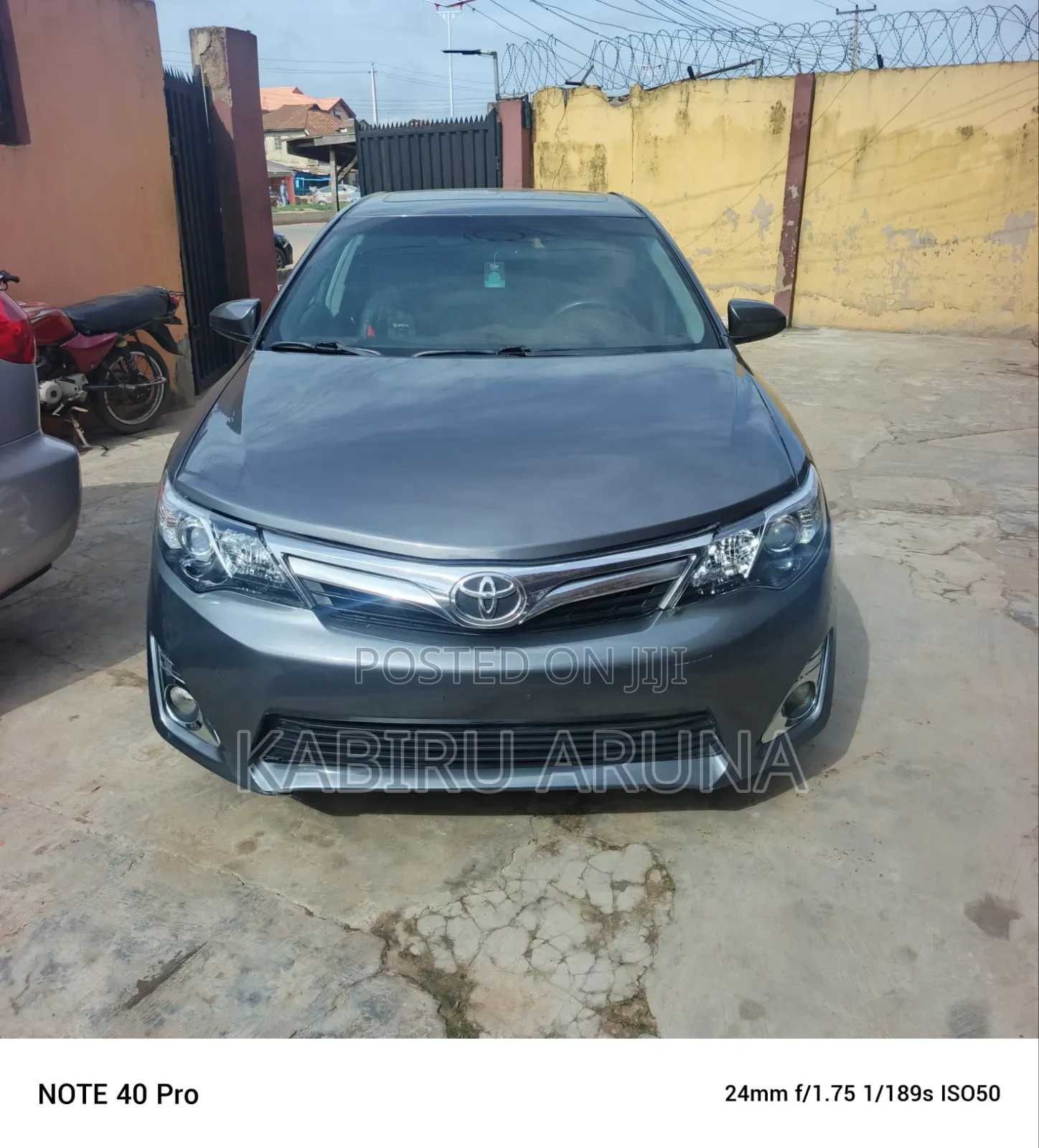 Toyota Camry 2013 Gray