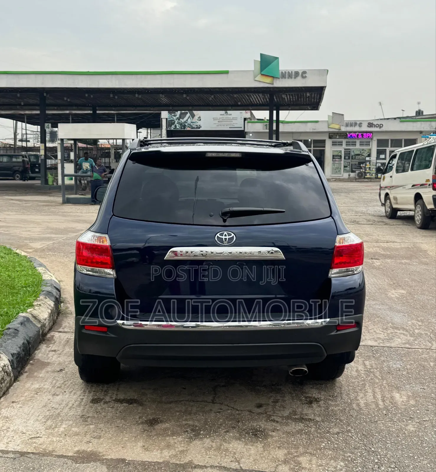 Toyota Highlander Limited 3.5l 4WD 2013 Blue