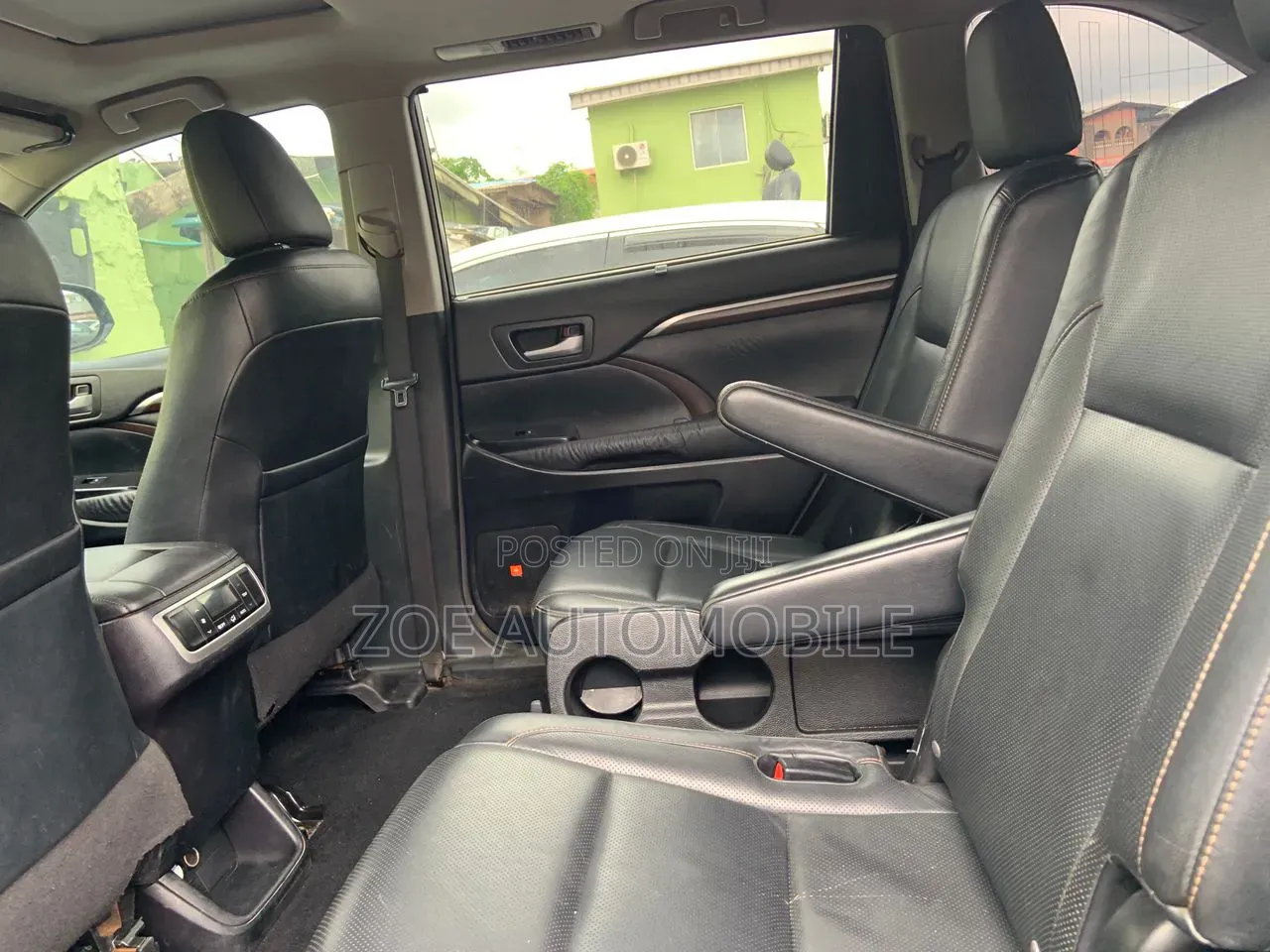 Toyota Highlander Limited V6 4x4 (3.5L 6cyl 6A) 2016 Black