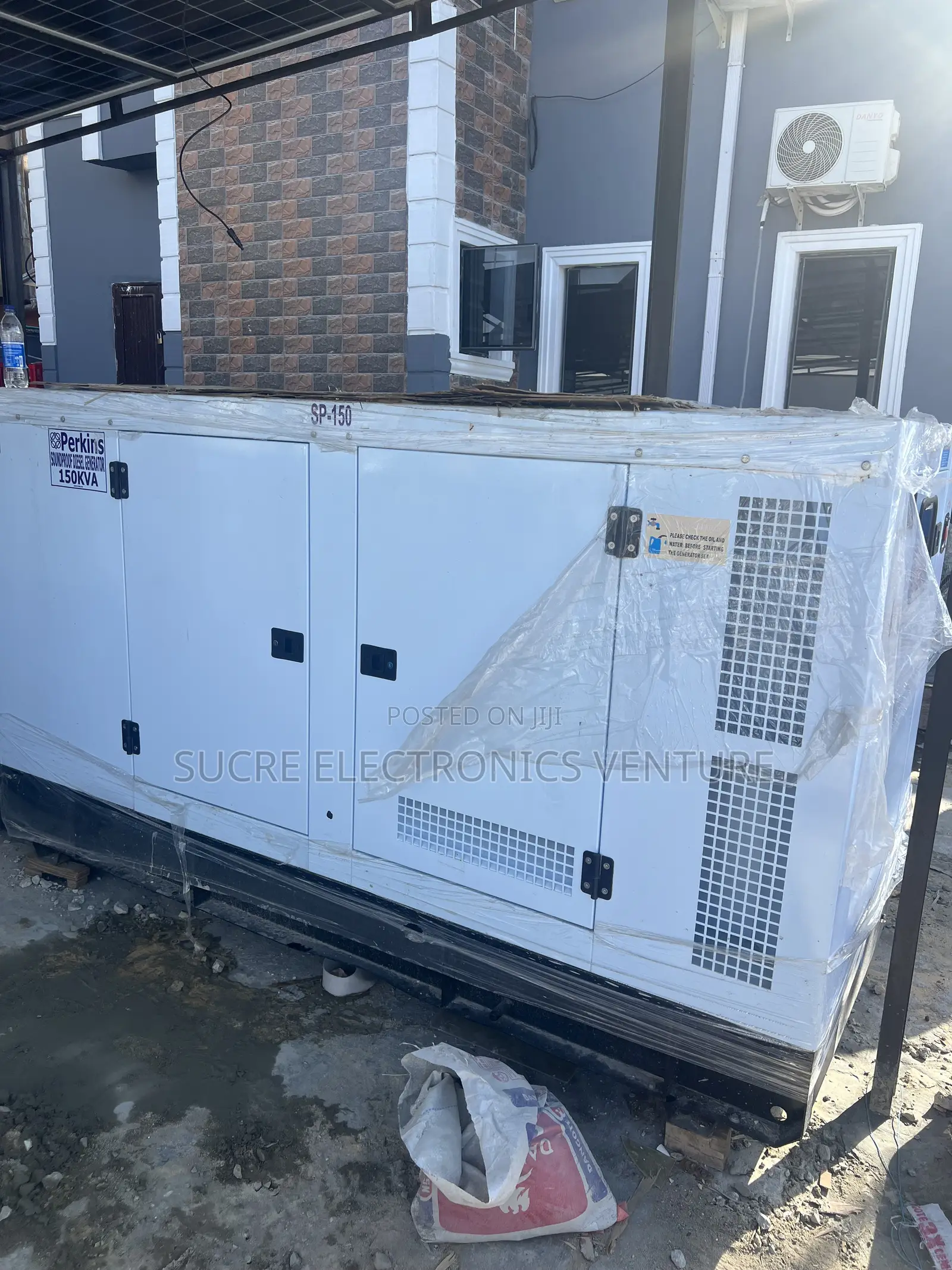 New Original 150kva Perkins Generator Set With 2 Years Warranty