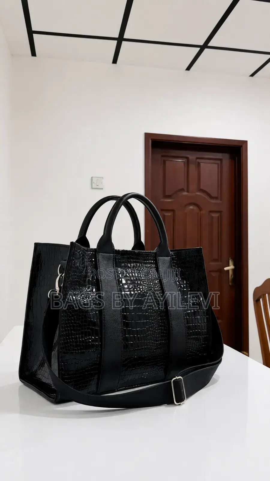 Luxury Croc Tote Bag for Women