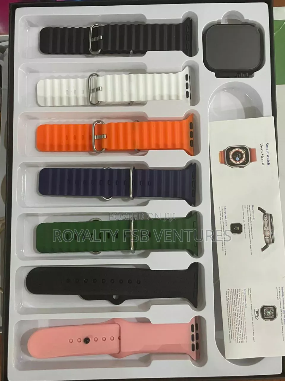 Dt 900 7 Straps Smart Watch