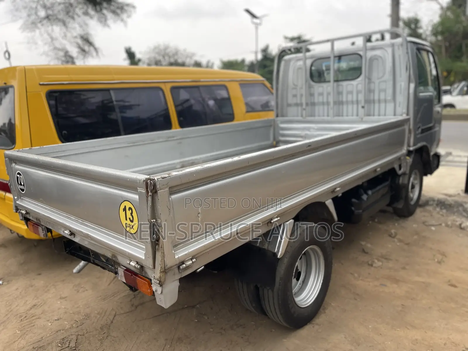 Nissan Cabstar Petrol Engine 2002 Silver