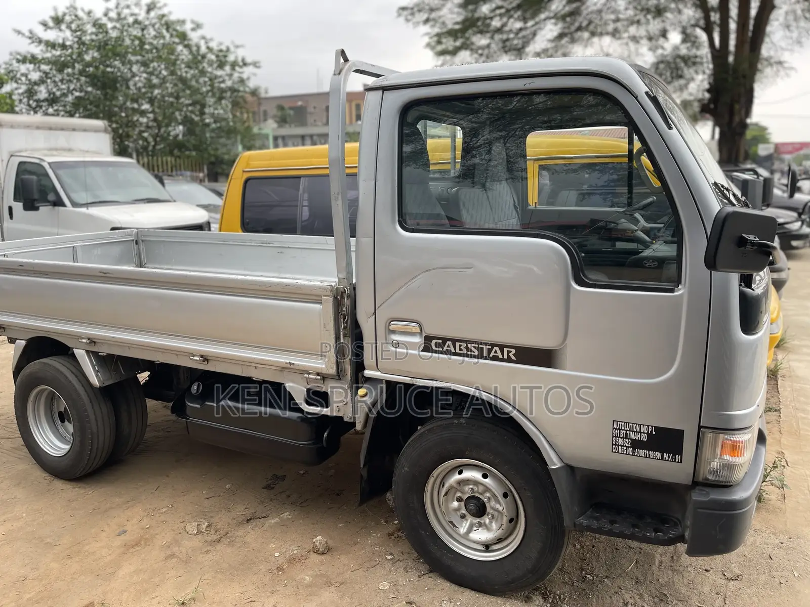 Nissan Cabstar Petrol Engine 2002 Silver