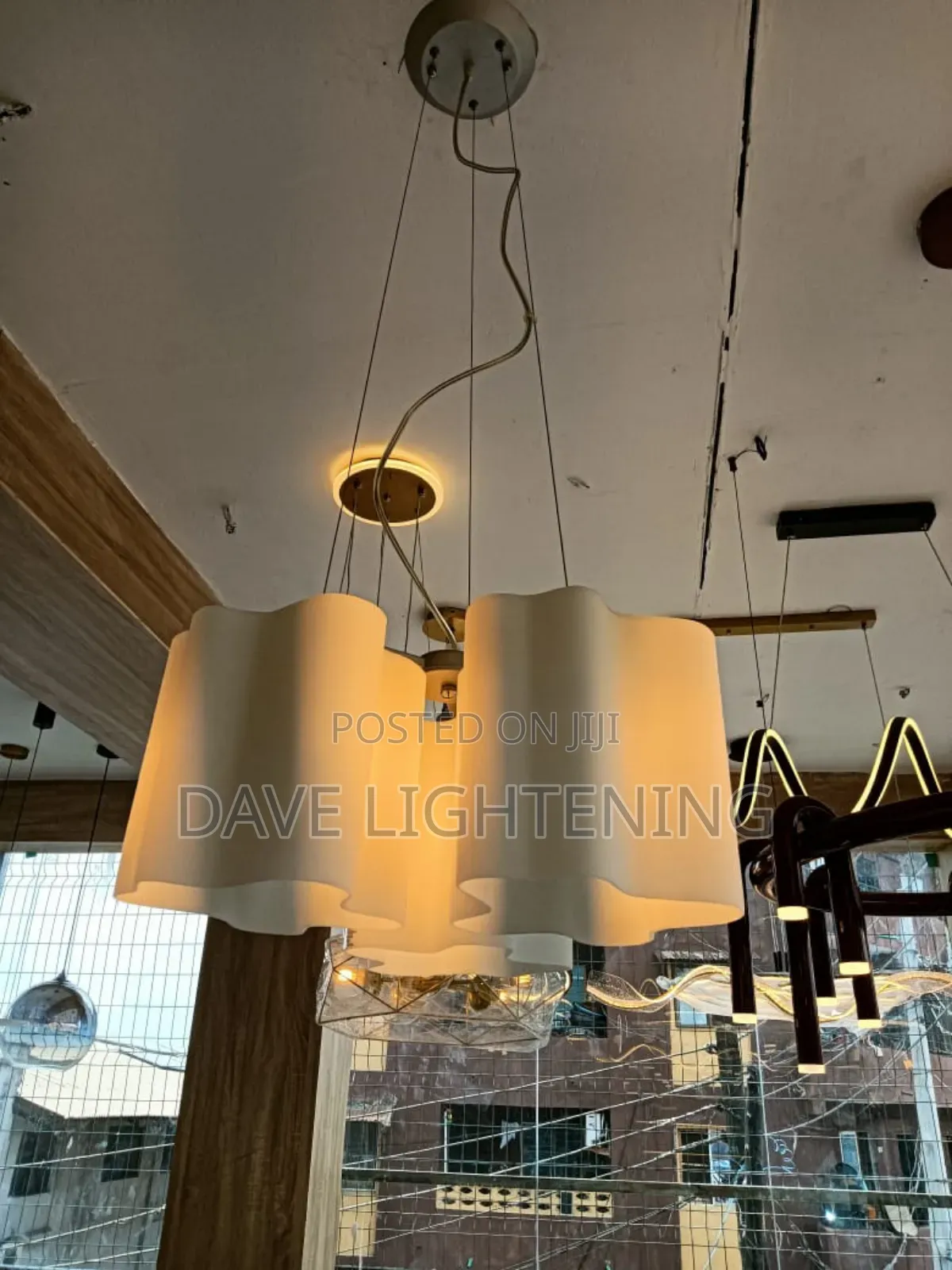 Modern Wave Pendant Light