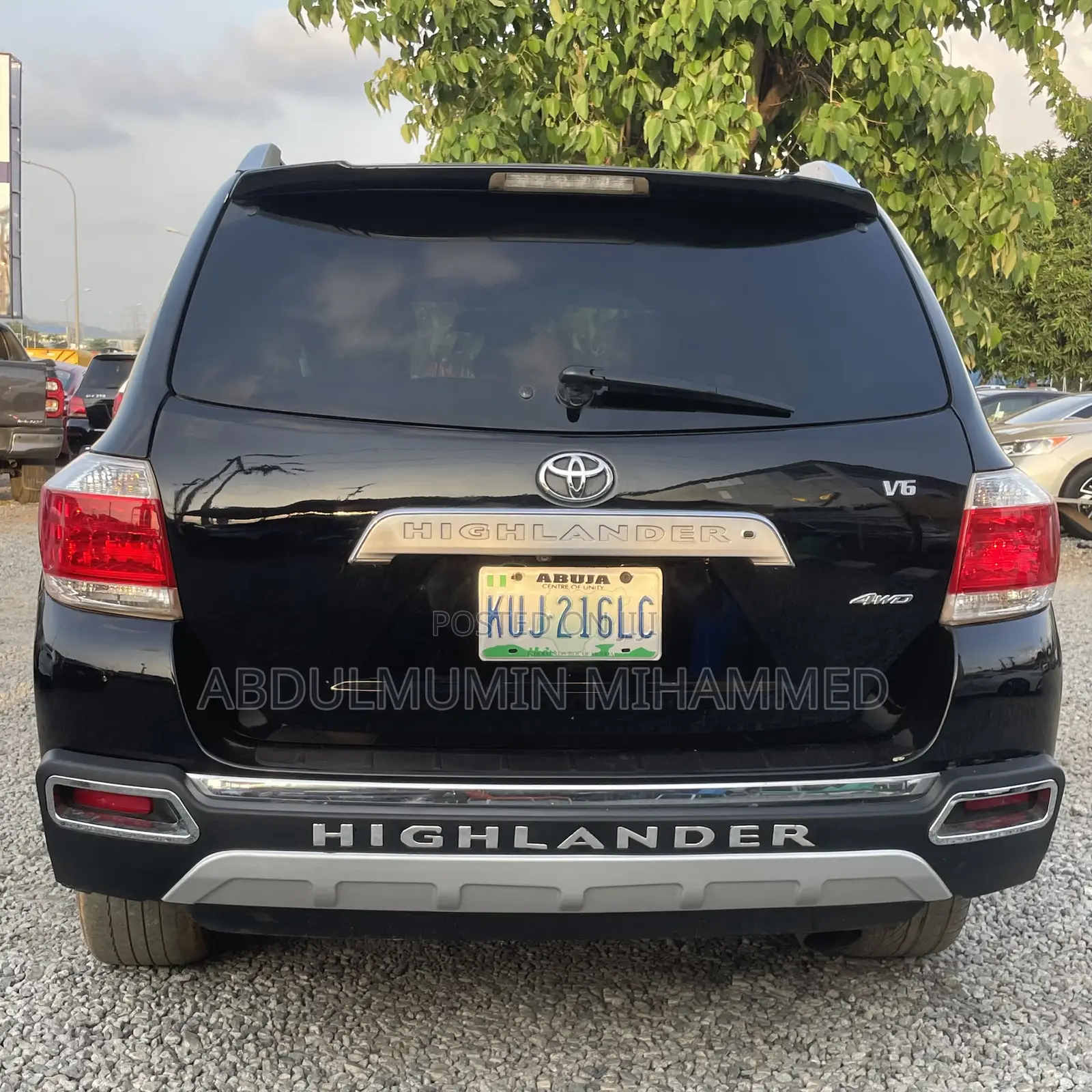 Toyota Highlander 2008 Black