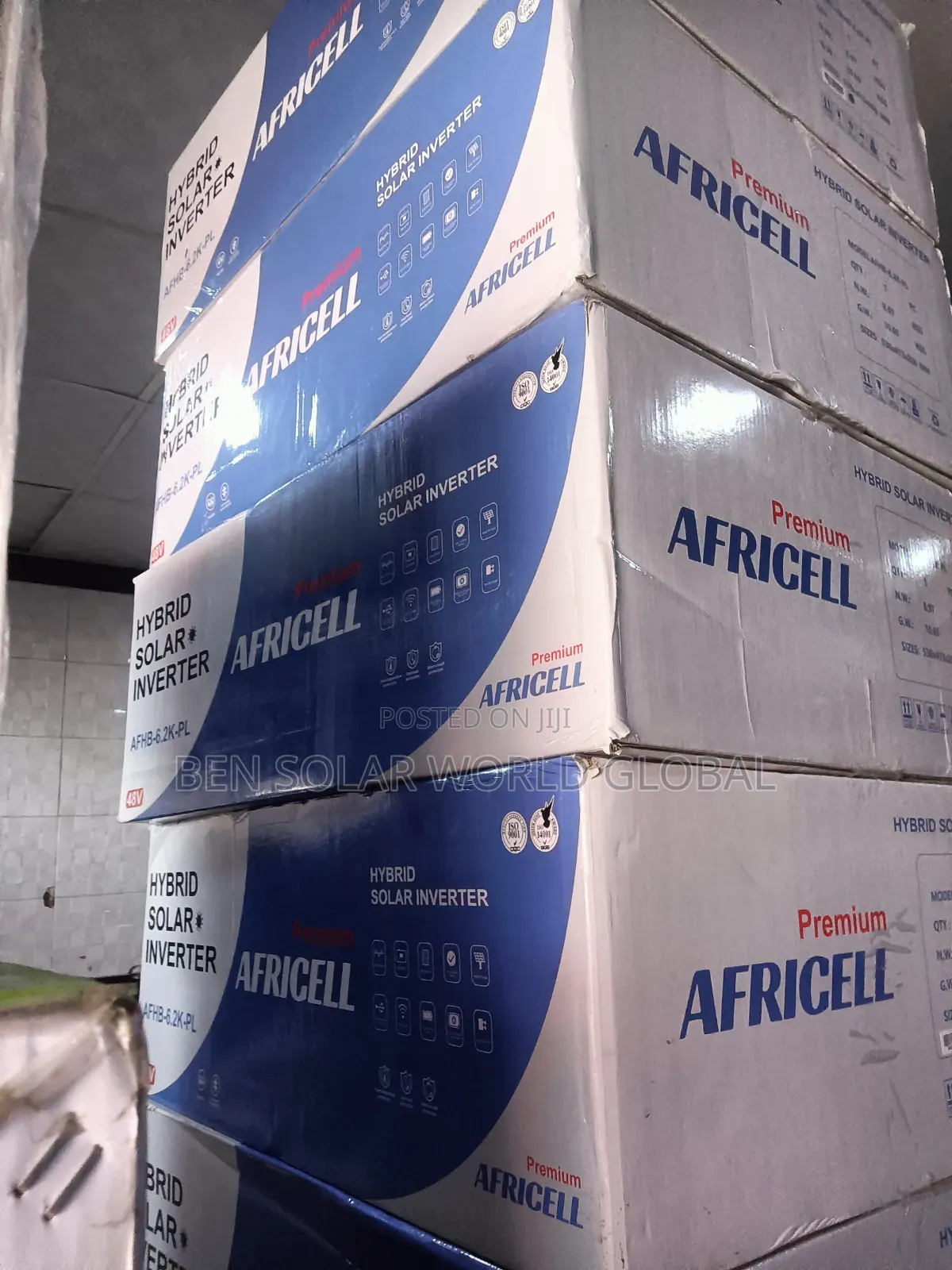 6.2kva Africell Solar Hybrid Inverter