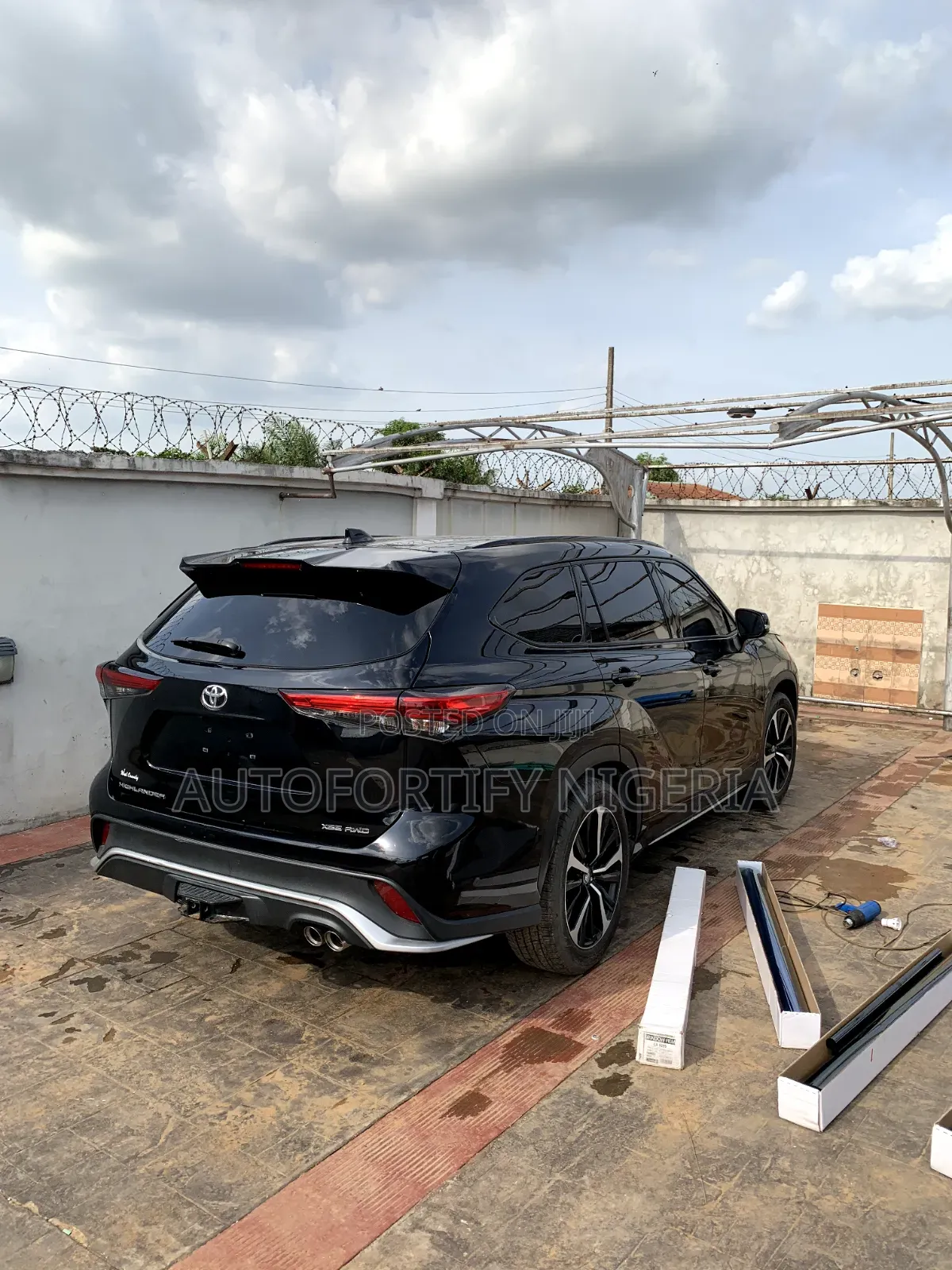 Nano Ceramic Tint Installation