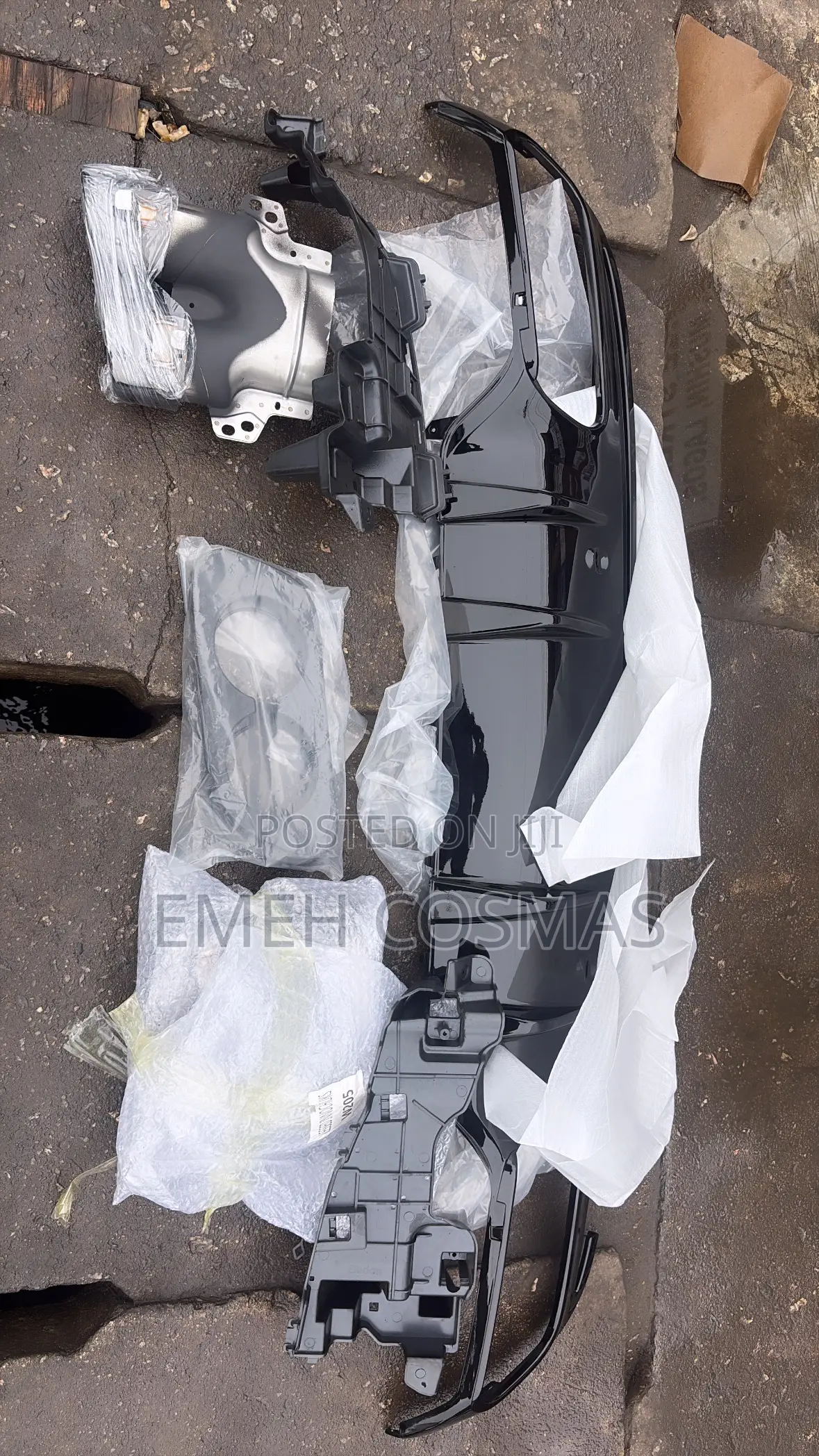 Back Bumper Pad C 300 Amg