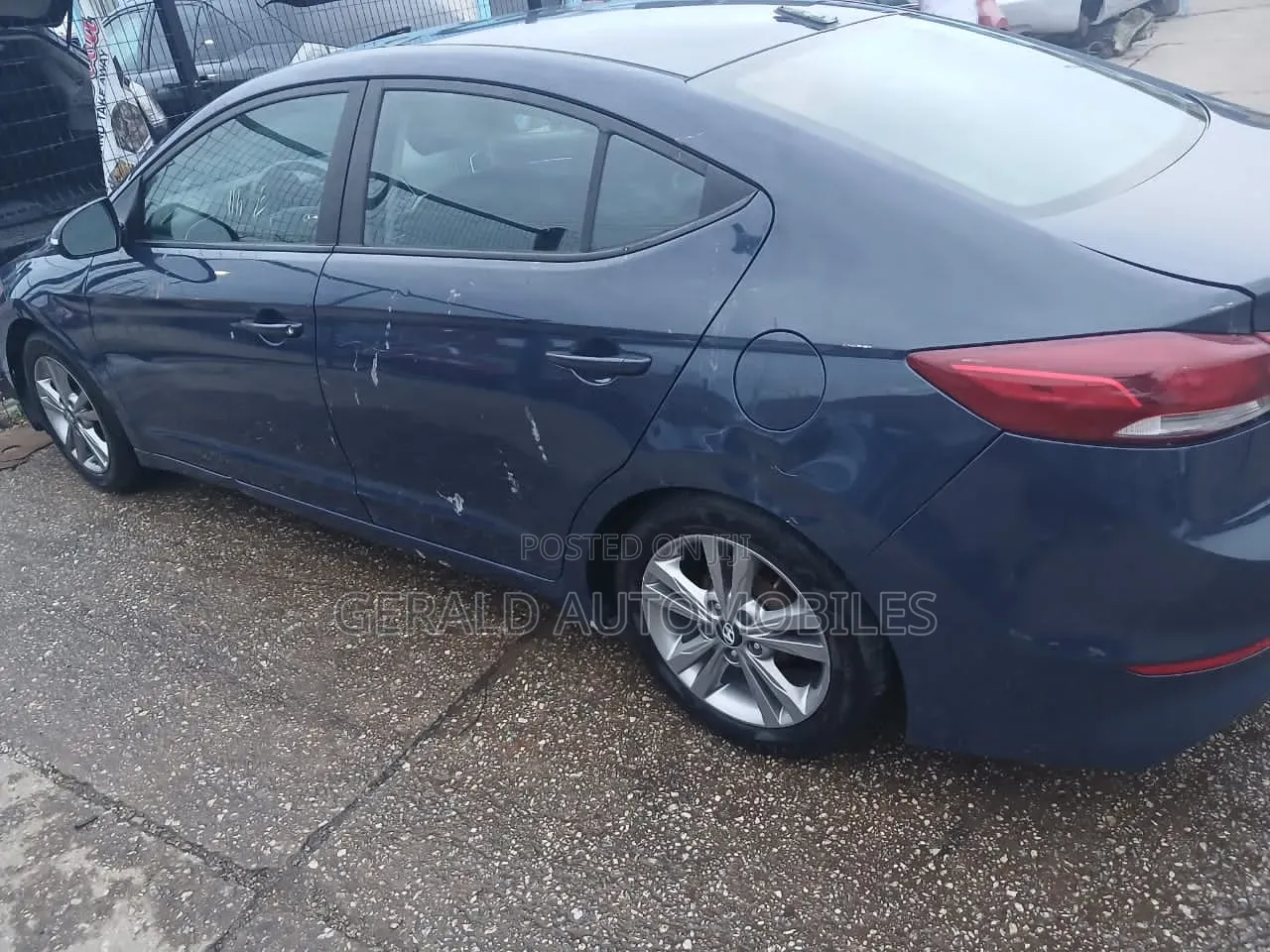 Hyundai Elantra 2017 Blue