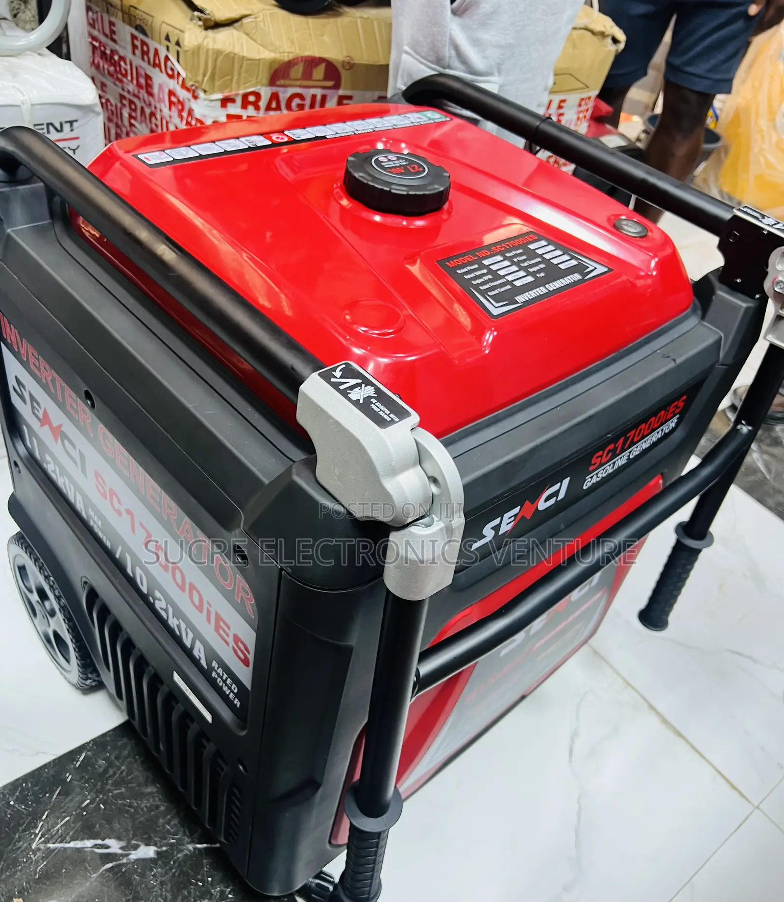 Senci Sc17000ies 10/11kva Original Inverter Generator Set Warranty