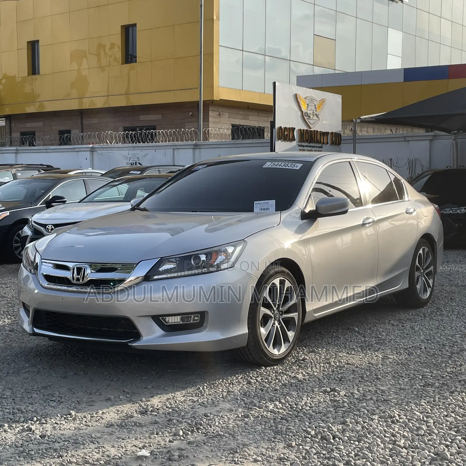 Honda Accord 2013 Silver