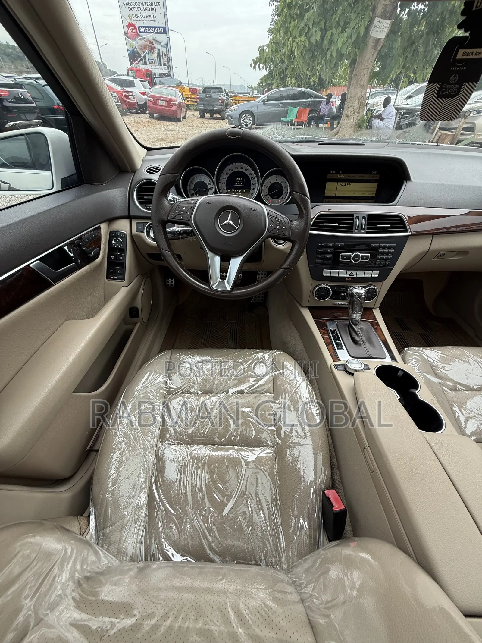 Mercedes-Benz C300 2012 White
