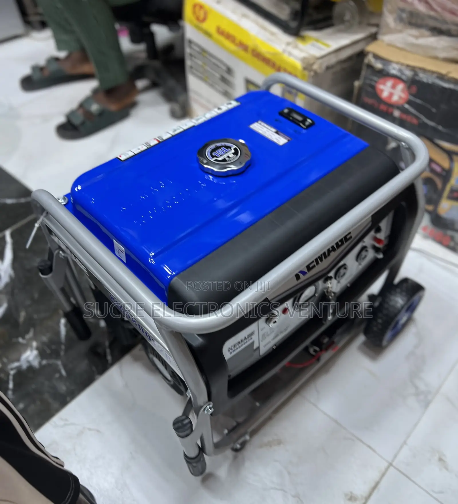 Brand New Kemage Km5800e2r 5/5.5kva Capacity Petrol Generator [Copper]