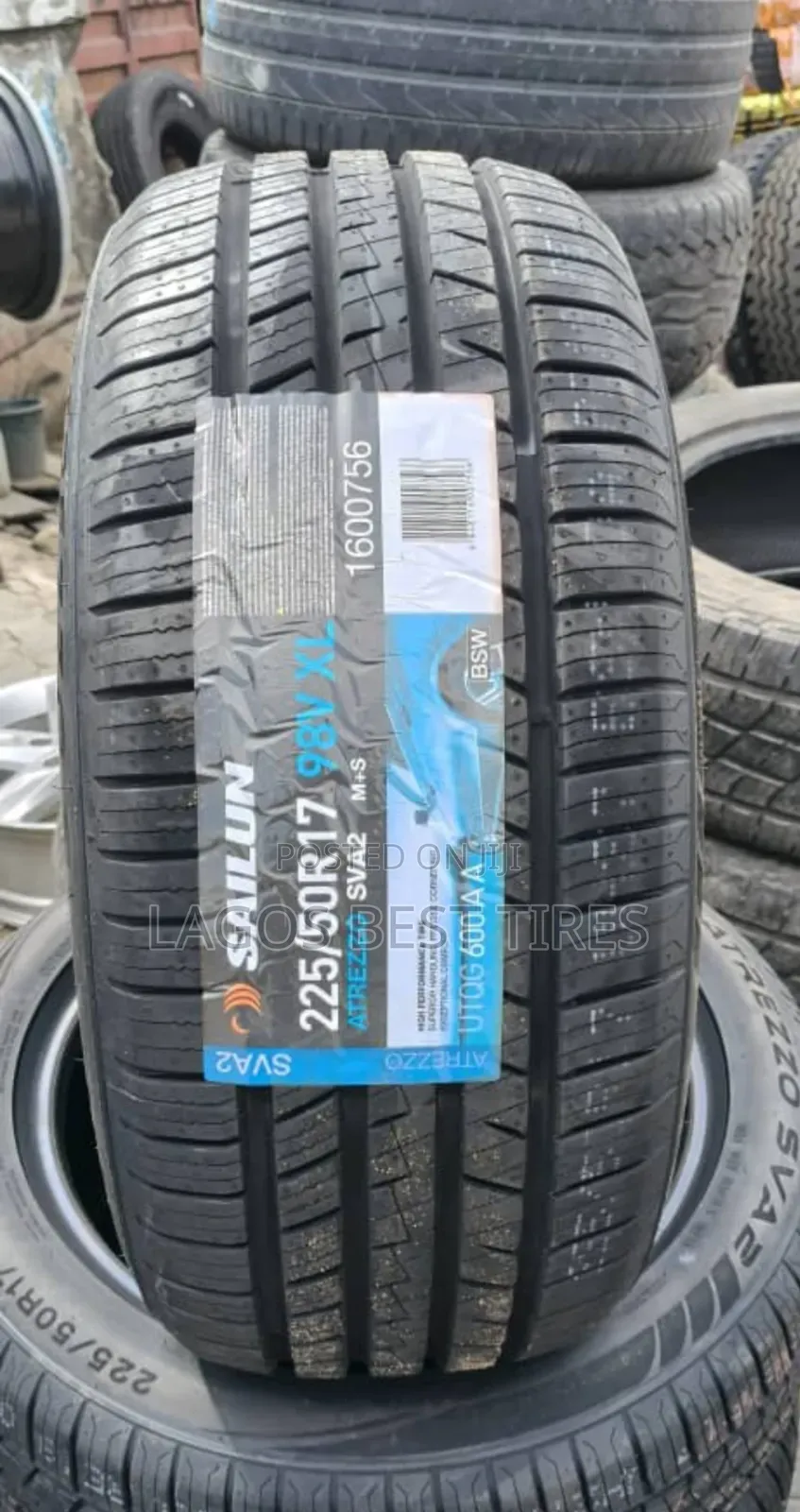 Brand New Sailun Atrezzo Sva2 Tyre – 225/50r17 98v Xl