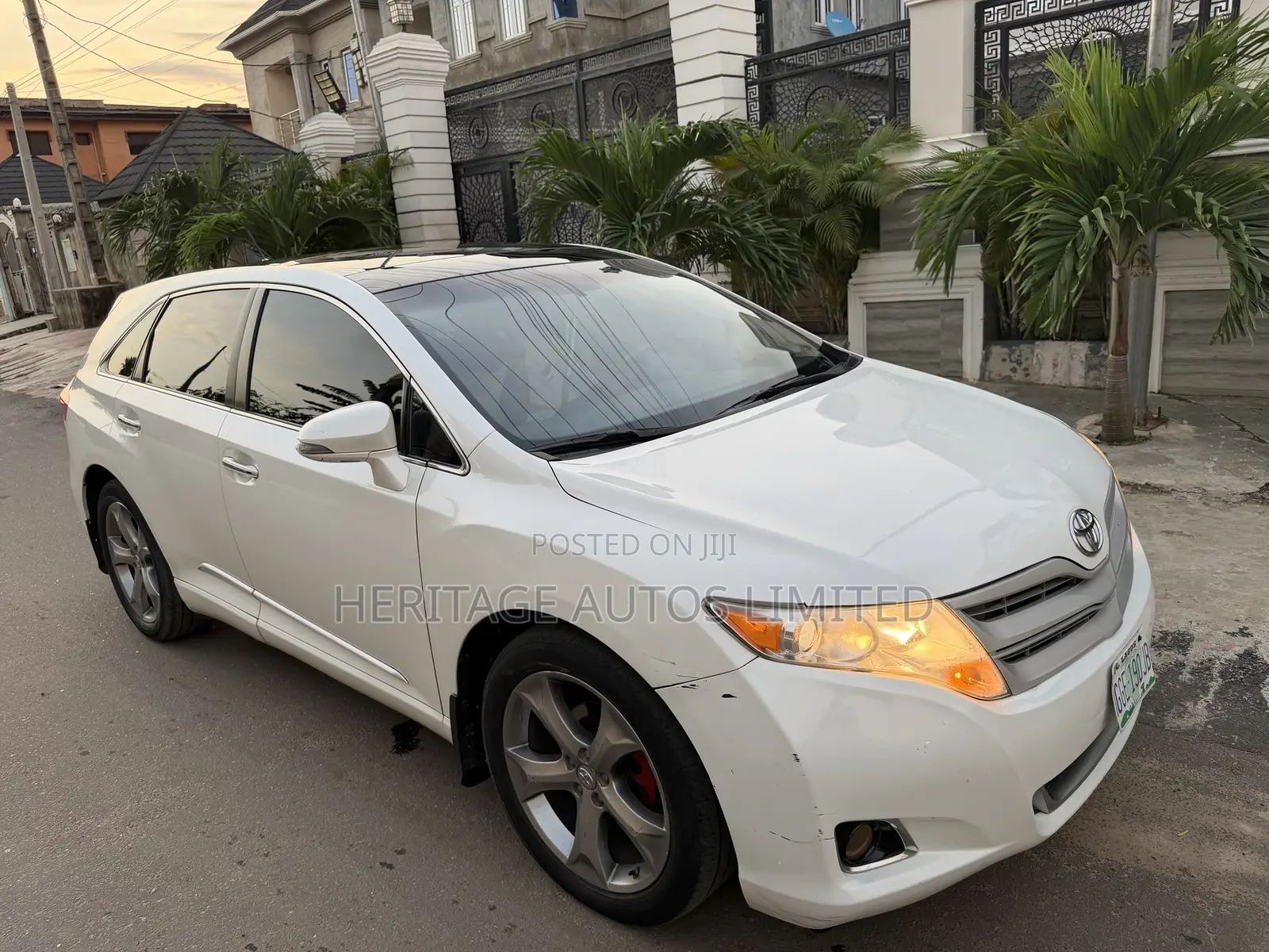 Toyota Venza Limited 2013 White