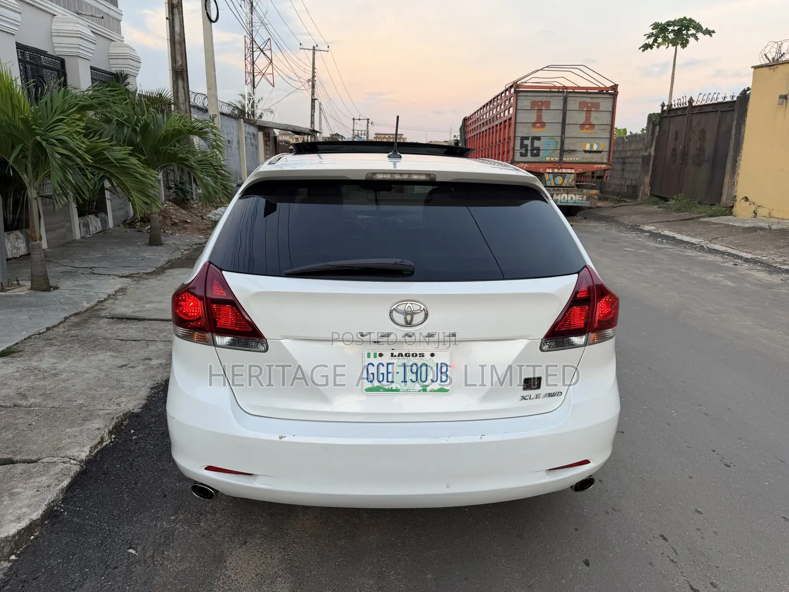 Toyota Venza Limited 2013 White