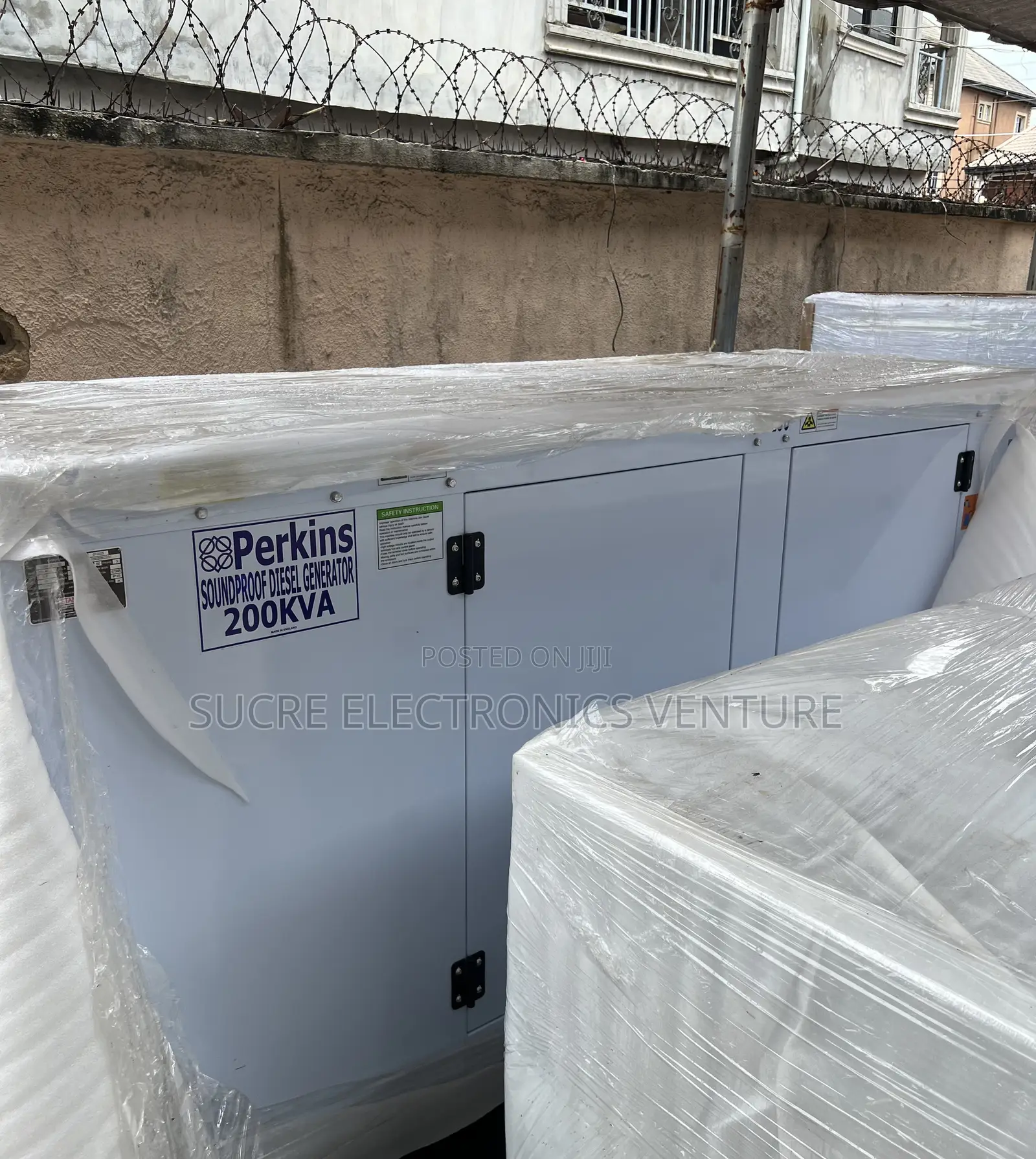 Brand New 200kva Industrial Perkins Diesel Soundproof Generator Set