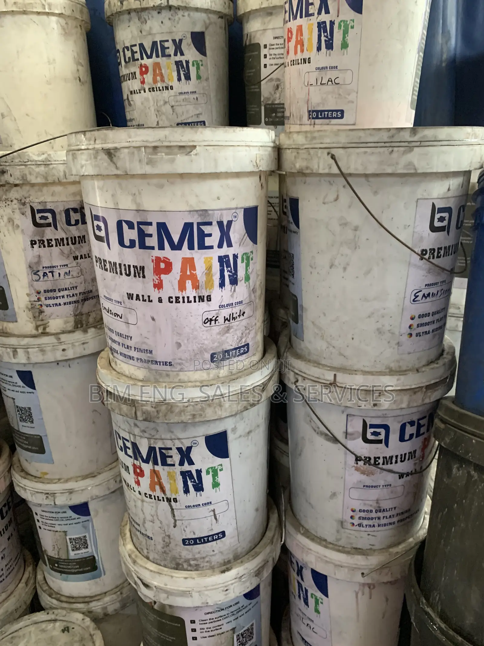 Cemex Wall and Ceiling Paint, Hardener