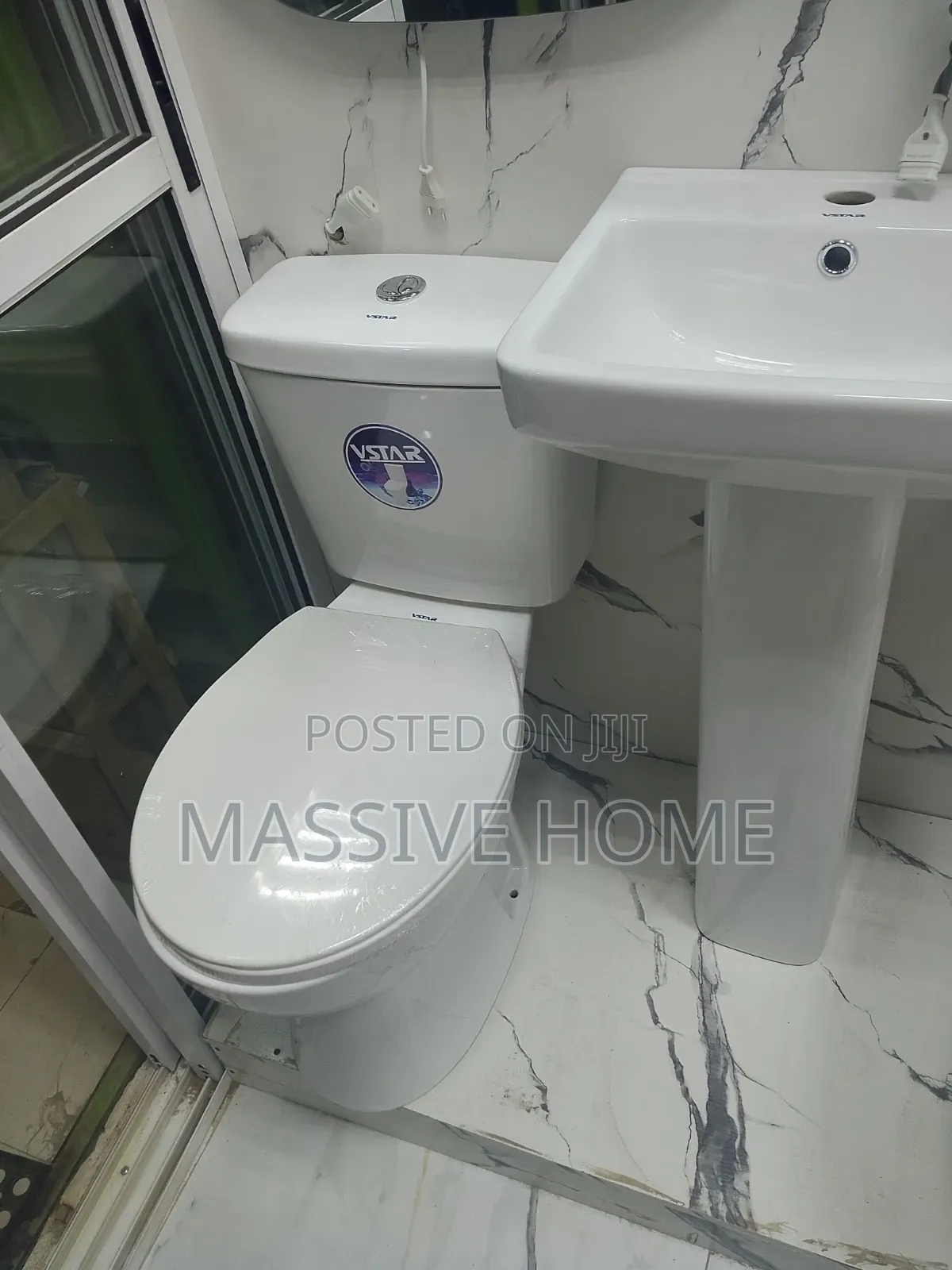 Mini Set Wc With Basin and Pedestal Vstar