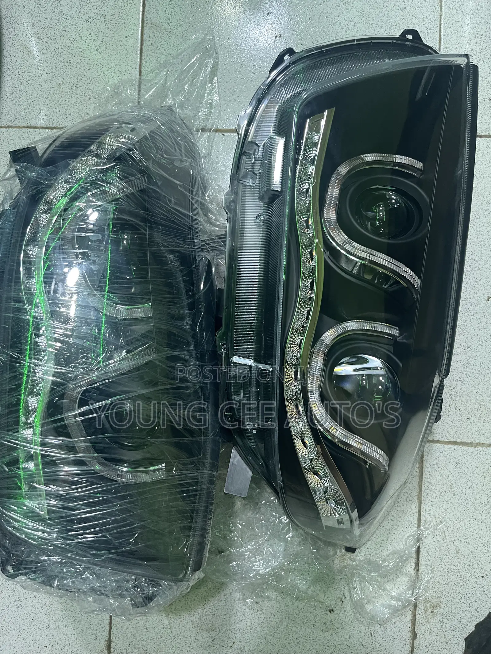 Headlights Highlander 2008 Led Lights and Upgrade