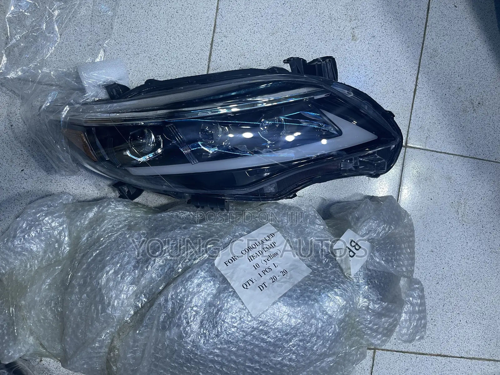 Headlights Corolla 2010/2012 Upgrade Light