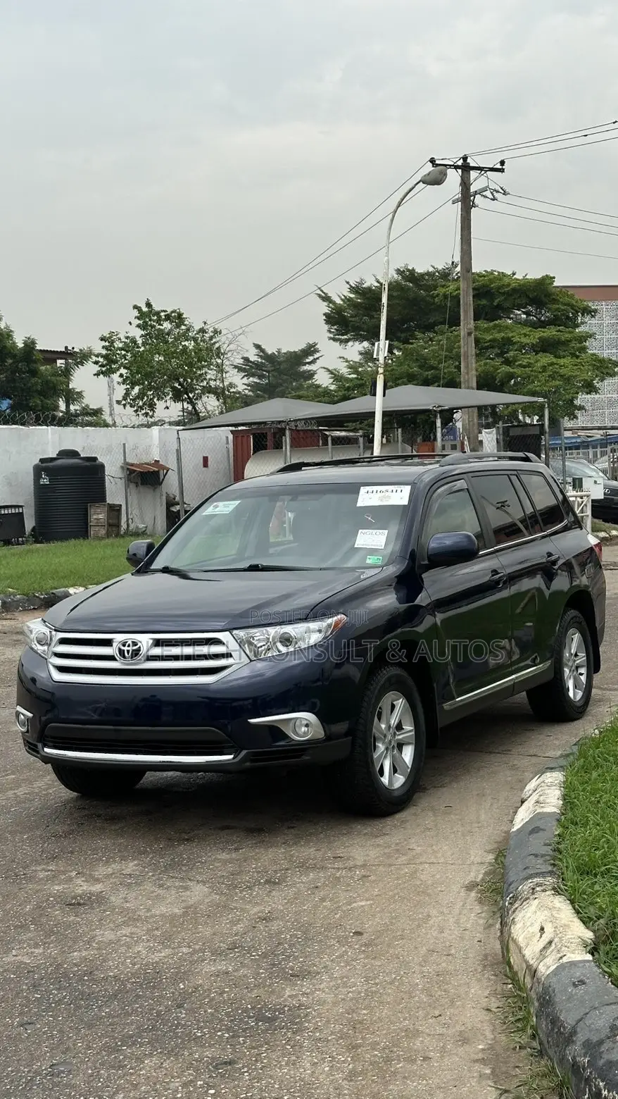 Toyota Highlander SE 3.5L 4WD 2013 Blue