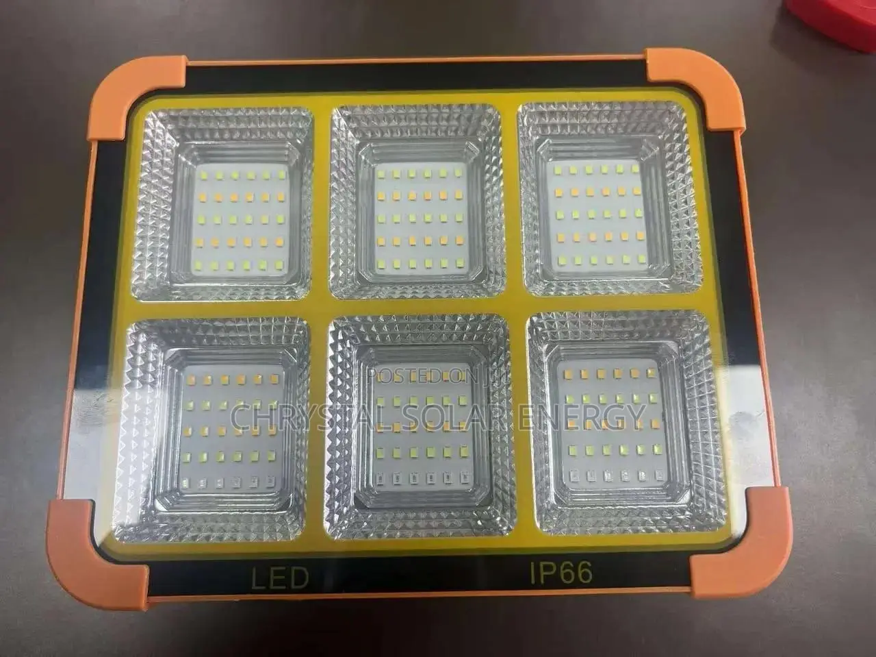 Solar Indoor Flood Light With Different Color Control Usb Type-c