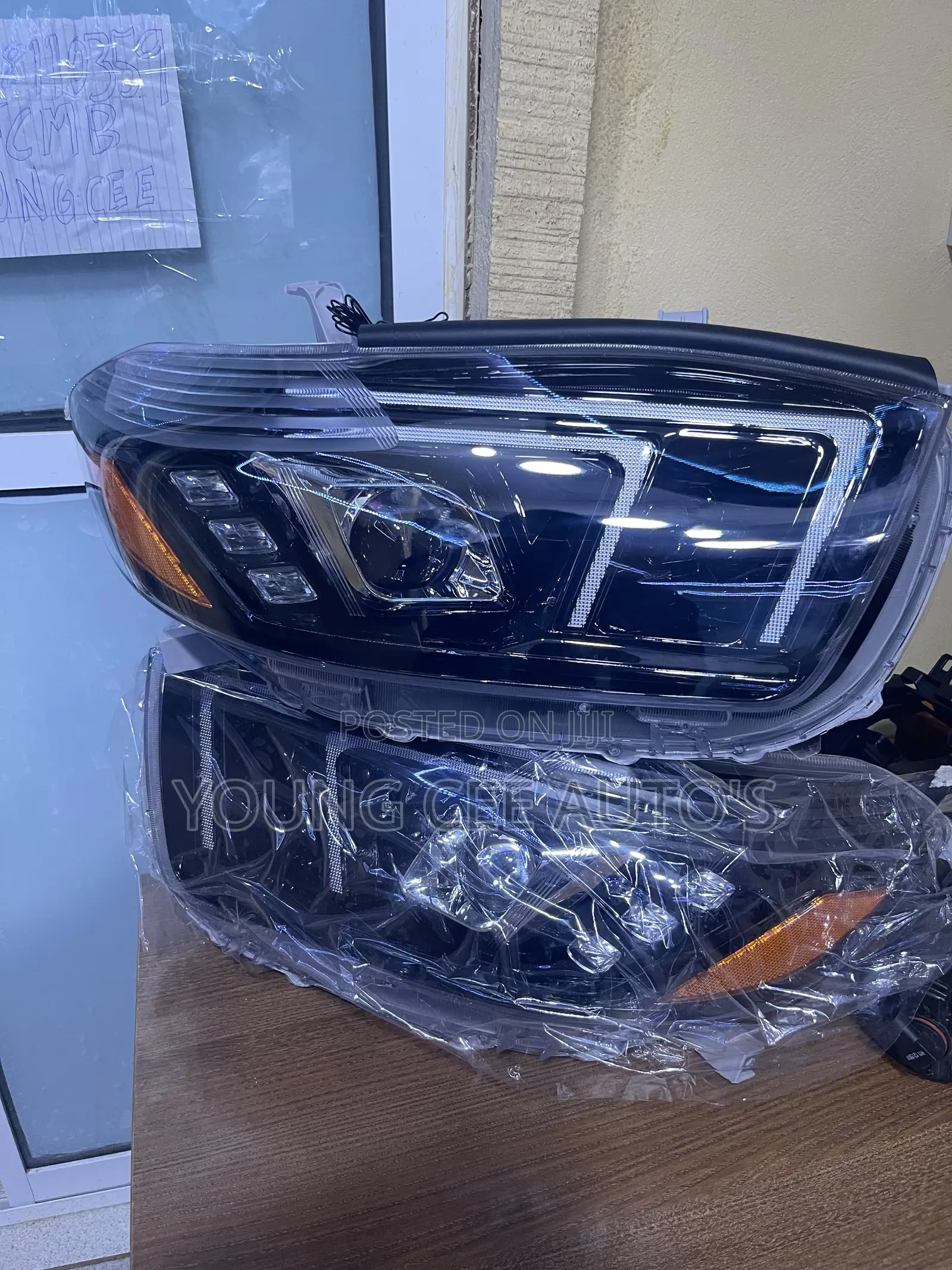 Headlights Highlander 2008 Upgrade Lamp