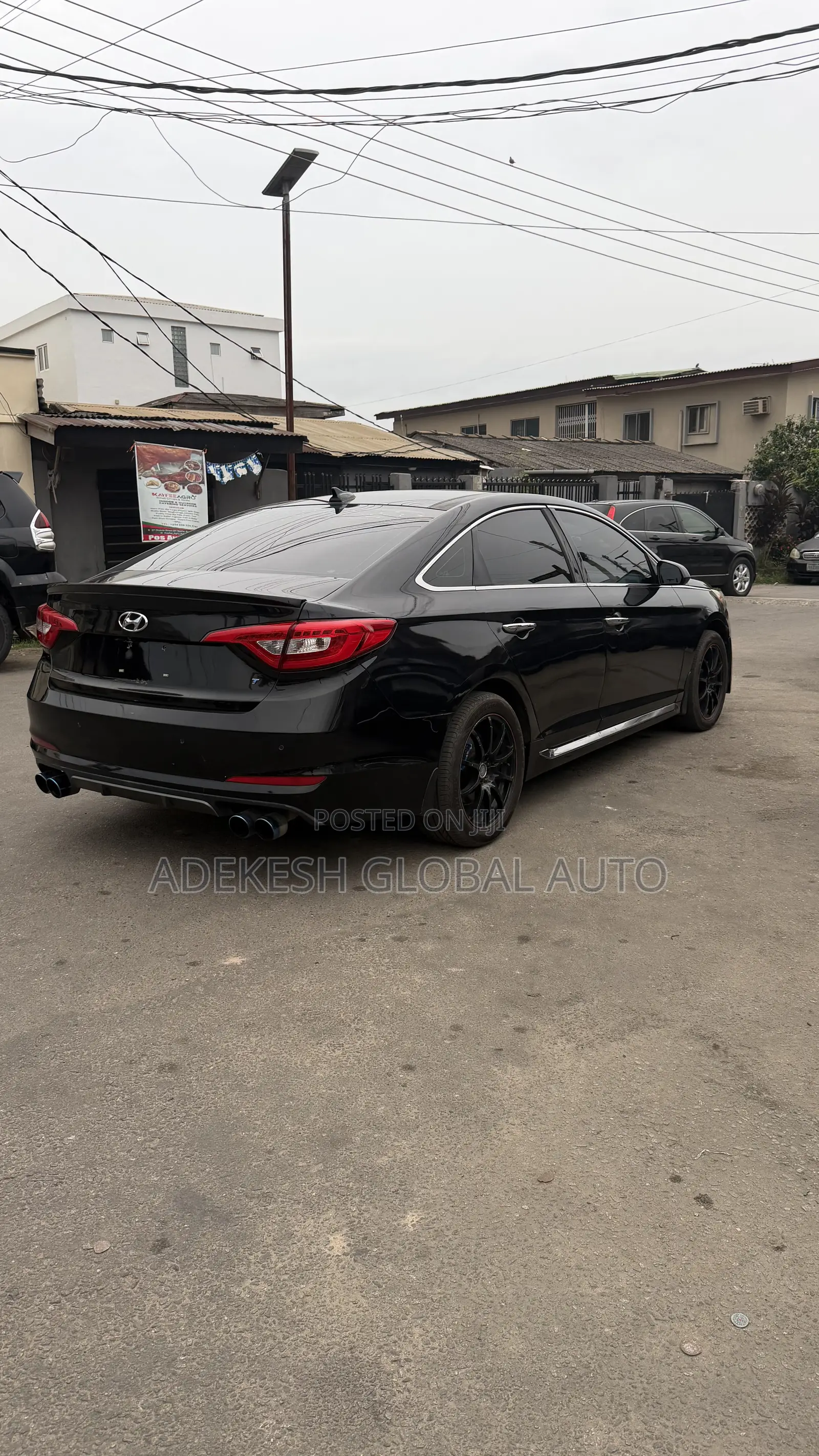 Hyundai Sonata Limited 2.0T 4dr Sedan (2.0L 4cyl Turbo 6A) 2015 Black