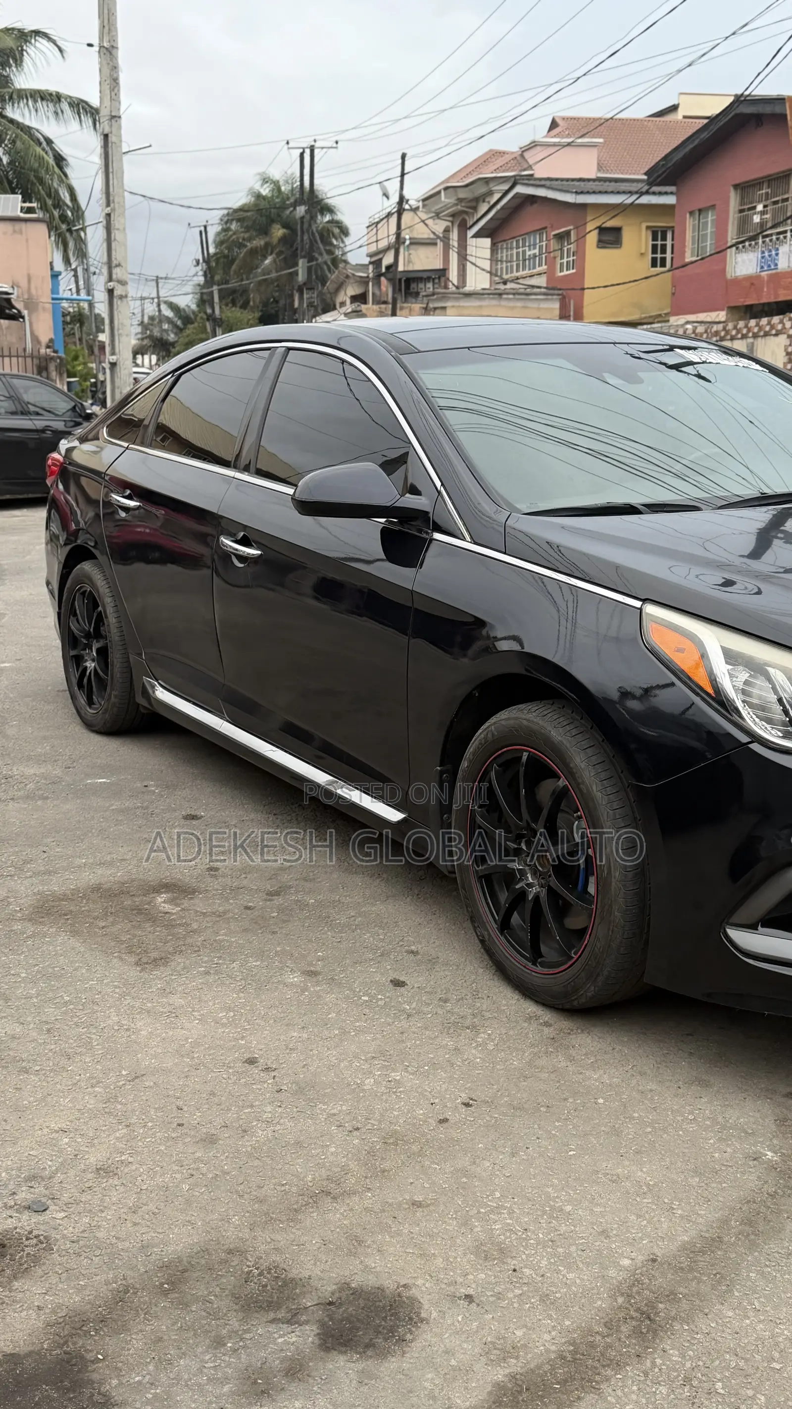 Hyundai Sonata Limited 2.0T 4dr Sedan (2.0L 4cyl Turbo 6A) 2015 Black