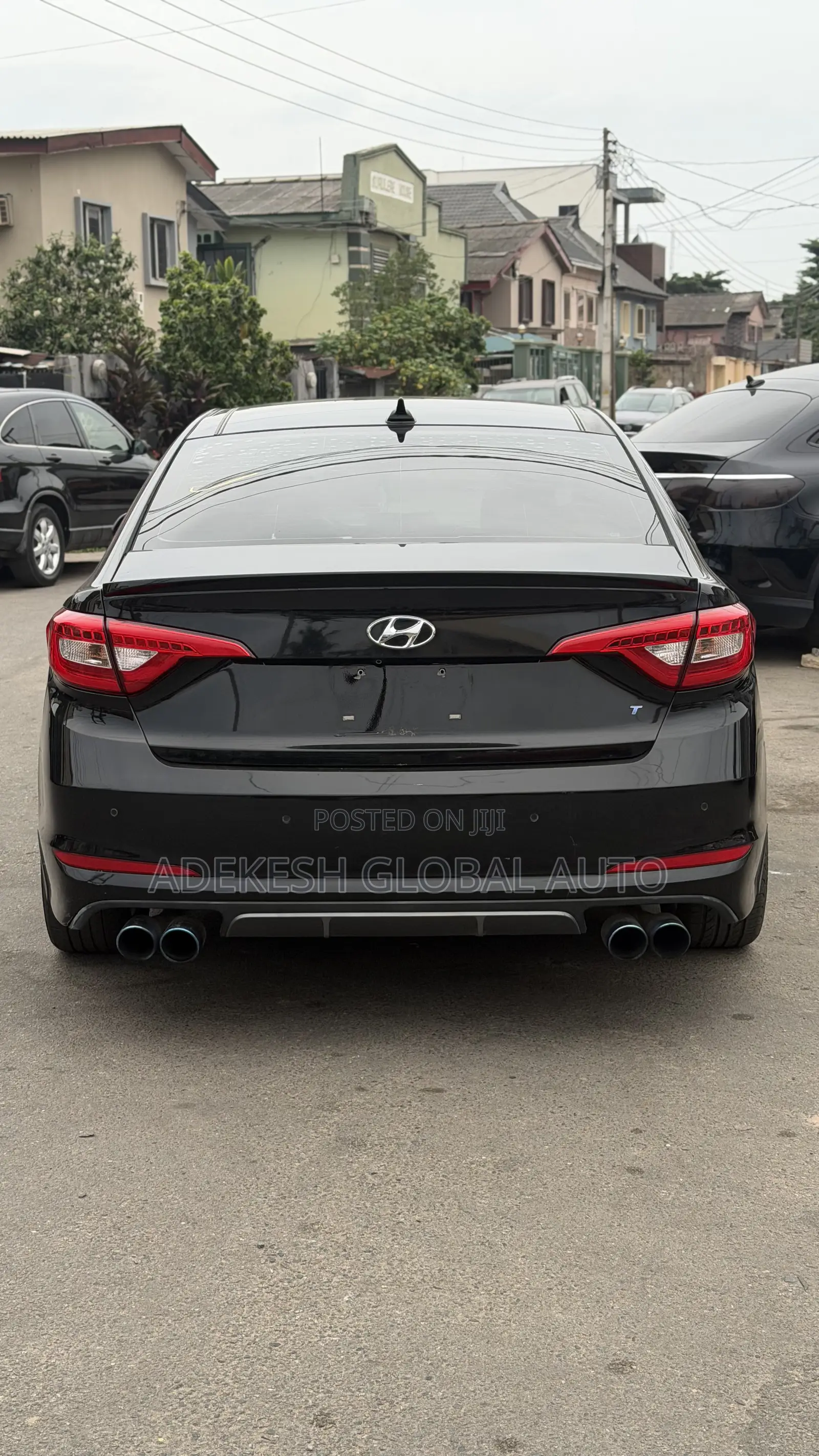 Hyundai Sonata Limited 2.0T 4dr Sedan (2.0L 4cyl Turbo 6A) 2015 Black