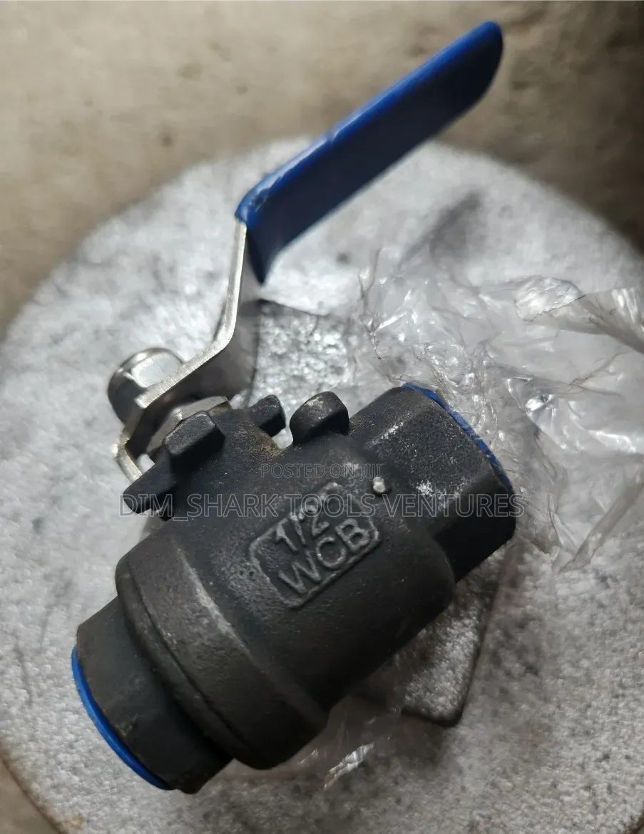 1/2" WCB Cast Carbon Steel Flow Control Ball Valve