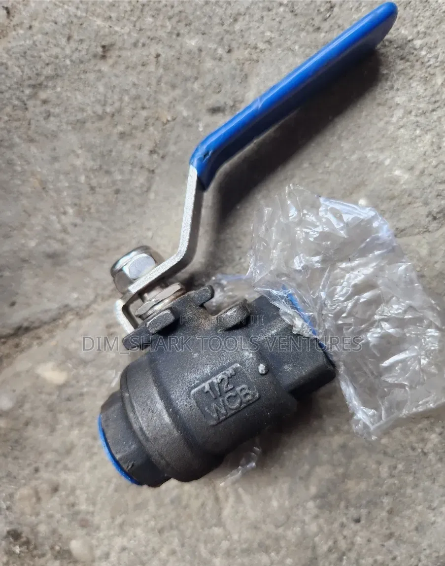 1/2" WCB Cast Carbon Steel Flow Control Ball Valve