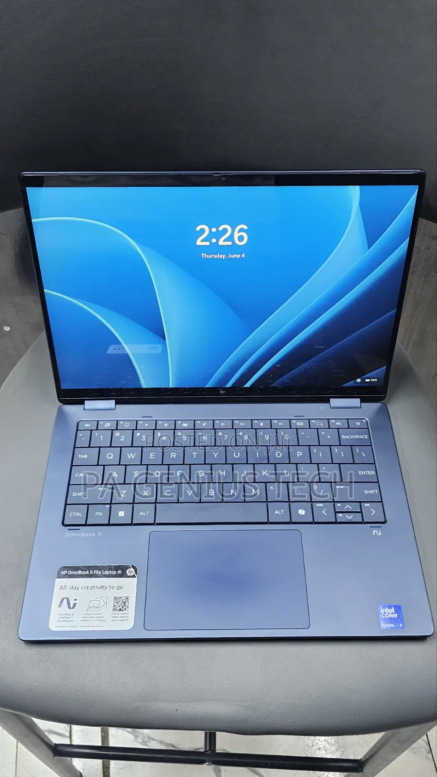 Laptop HP OmniBook X Flip 14" 16GB Intel Core Ultra 7 SSD 1T