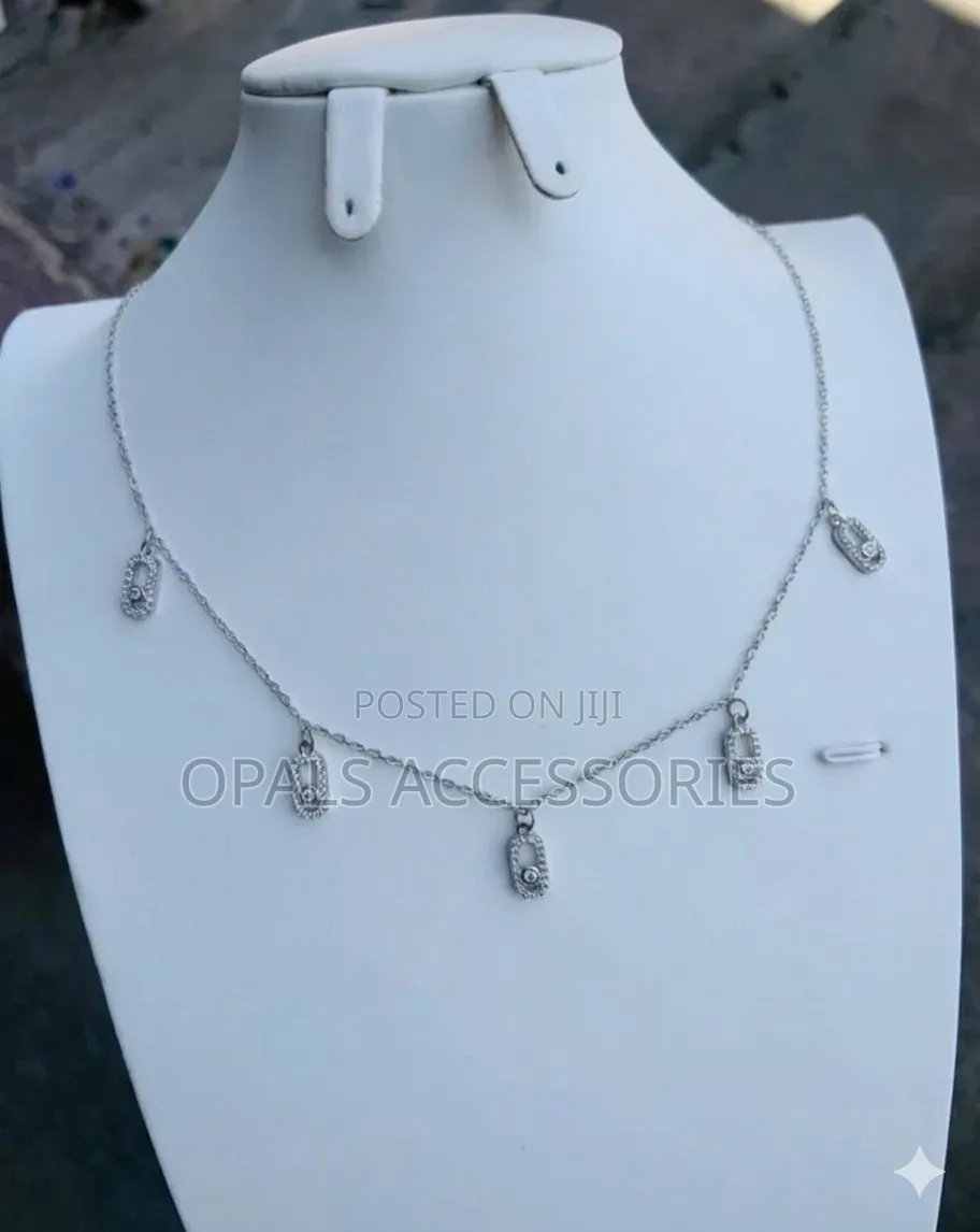 Chic Multi-Charm Geometric Pavé Choker Necklace
