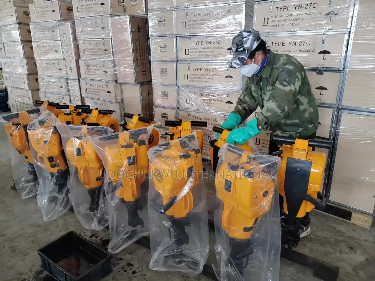 Yn27 Internal Combustion Rock Drill