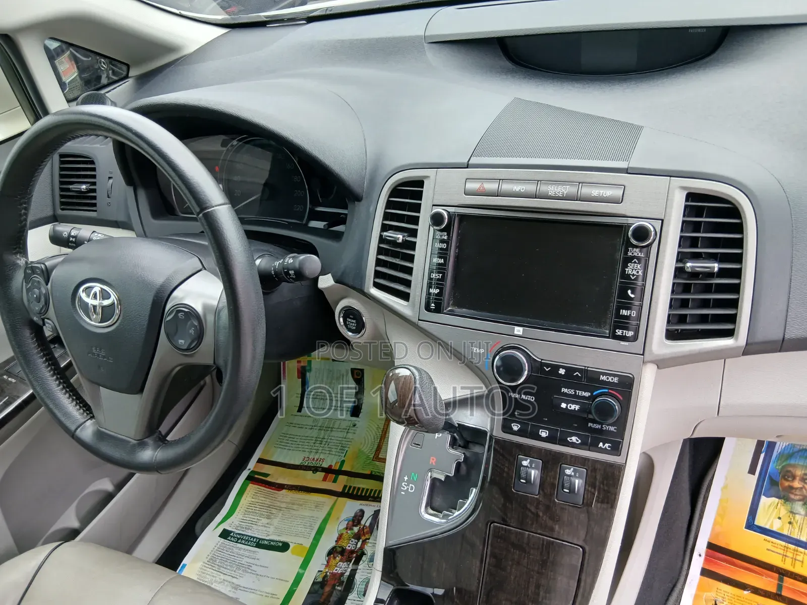 Toyota Venza Limited 2014 White