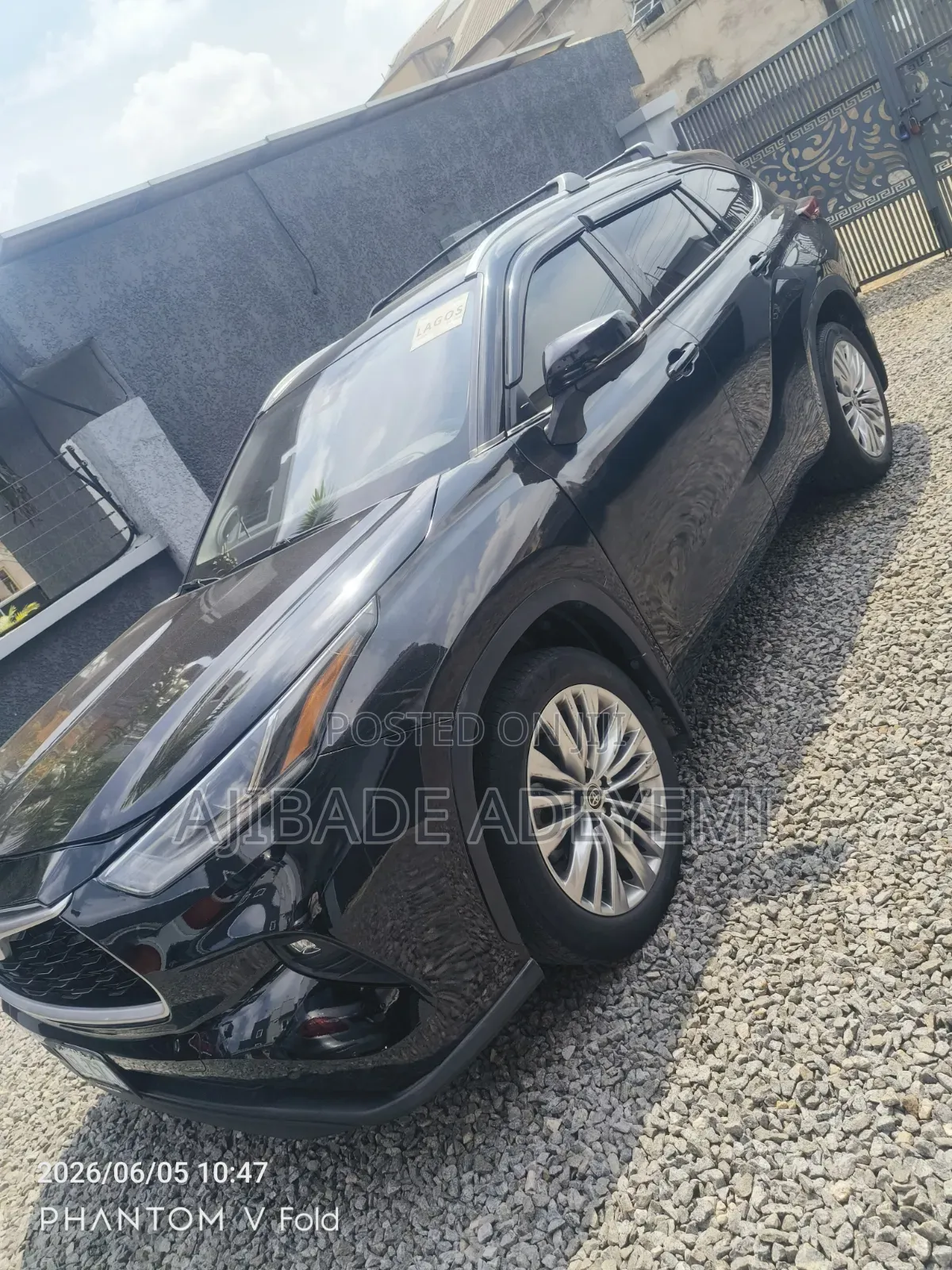 Toyota Highlander Platinum FWD 2024 Black