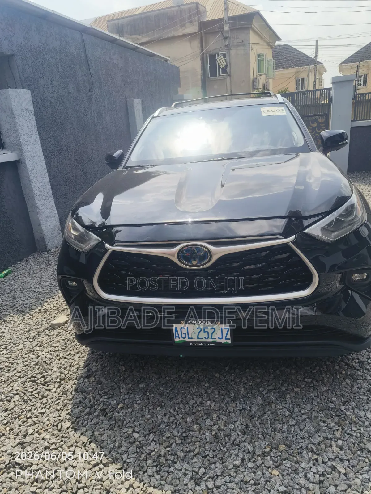 Toyota Highlander Platinum FWD 2024 Black