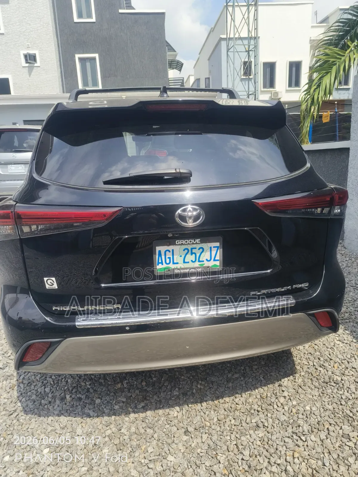 Toyota Highlander Platinum FWD 2024 Black