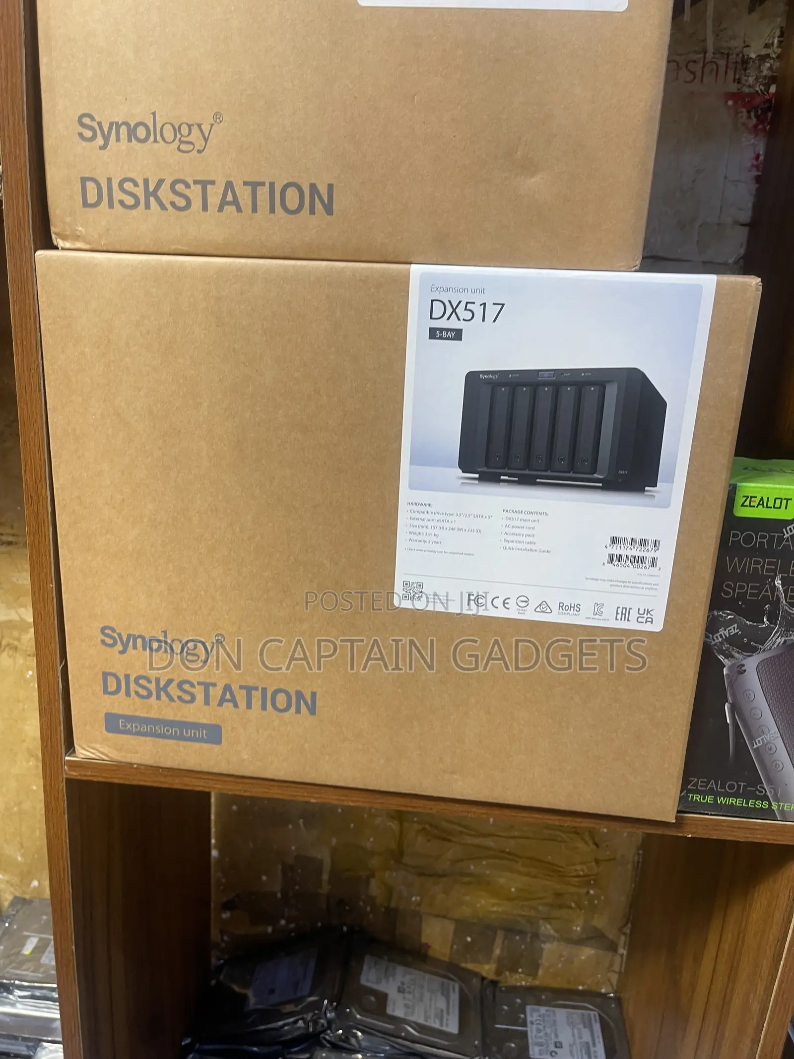 Synology Expansion Unit Dx517 5-Bay Diskstation