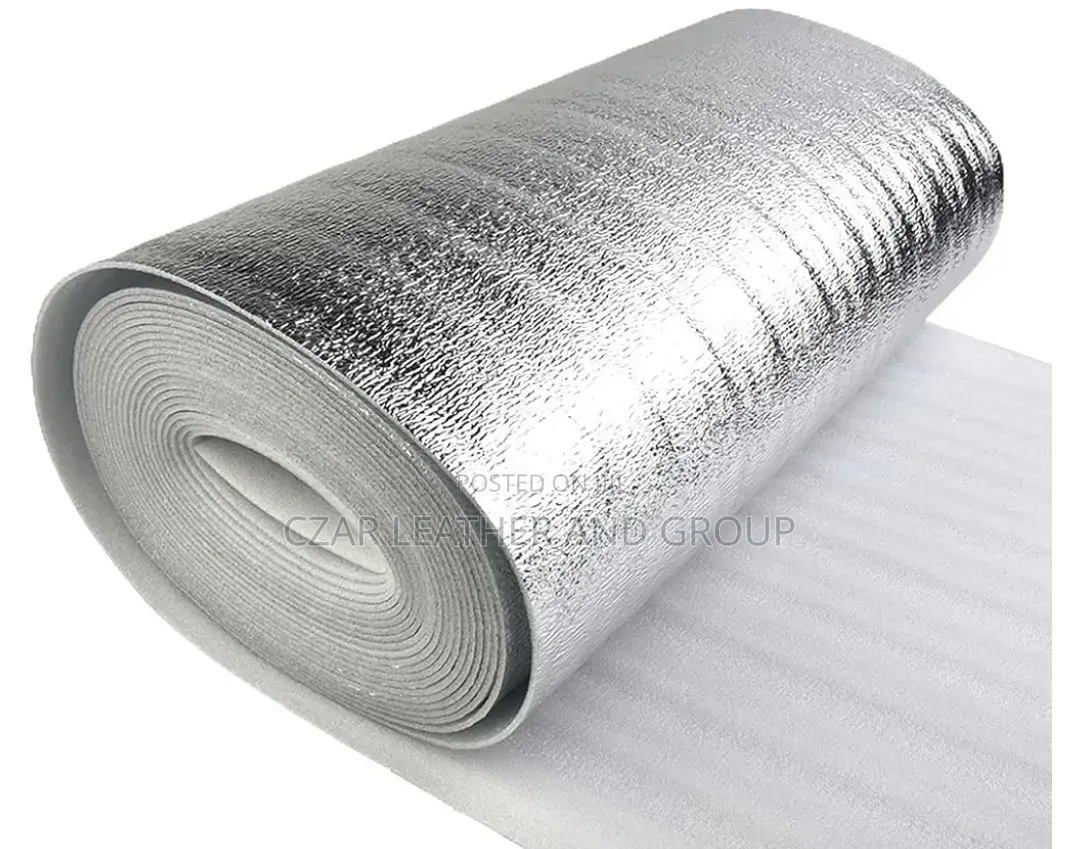 Aluminum Linen PVC Polyfill Temperature Regulation Insulating Sheet