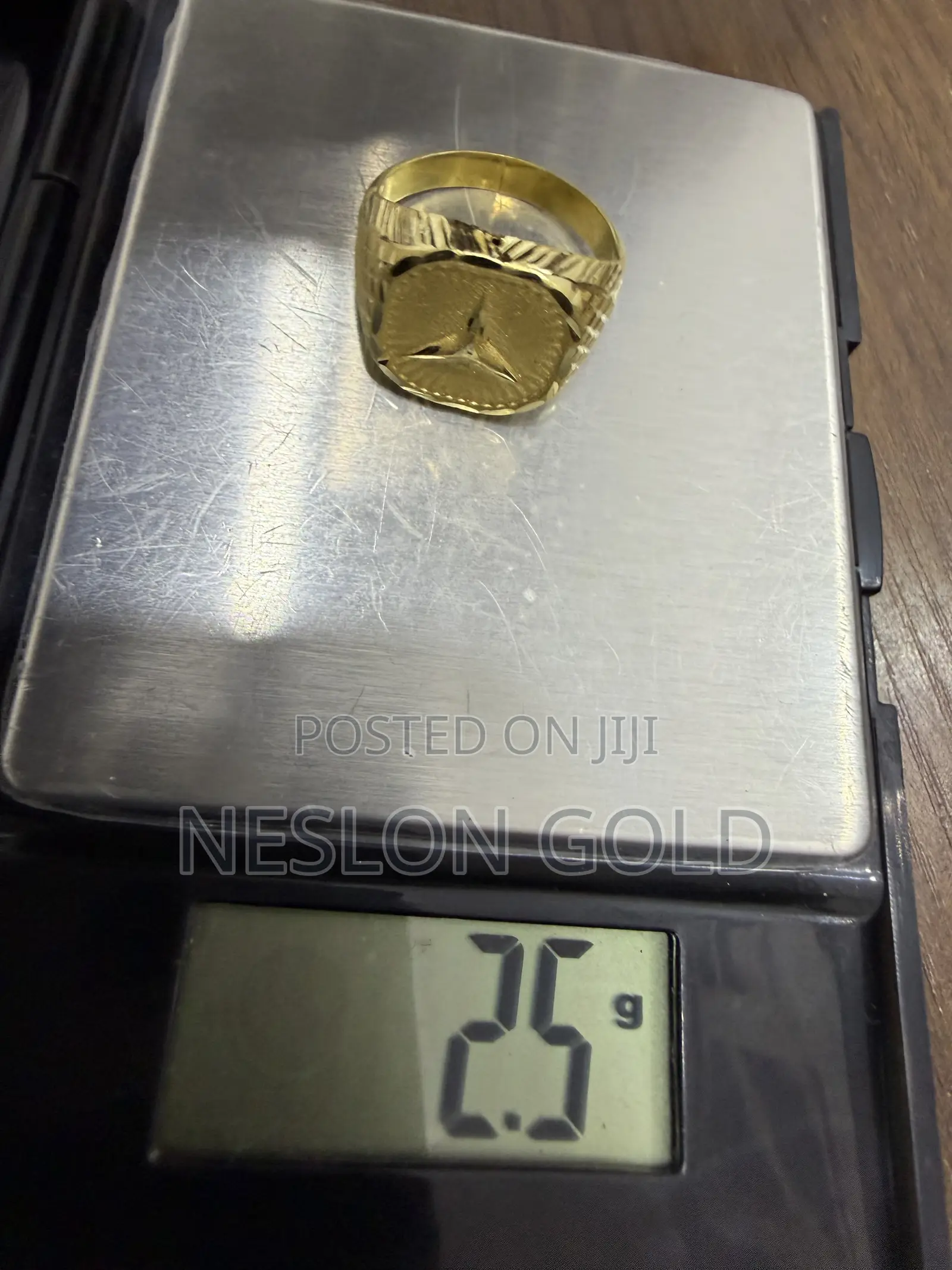Italy 750 Tested 18karat Solid Gold Ring