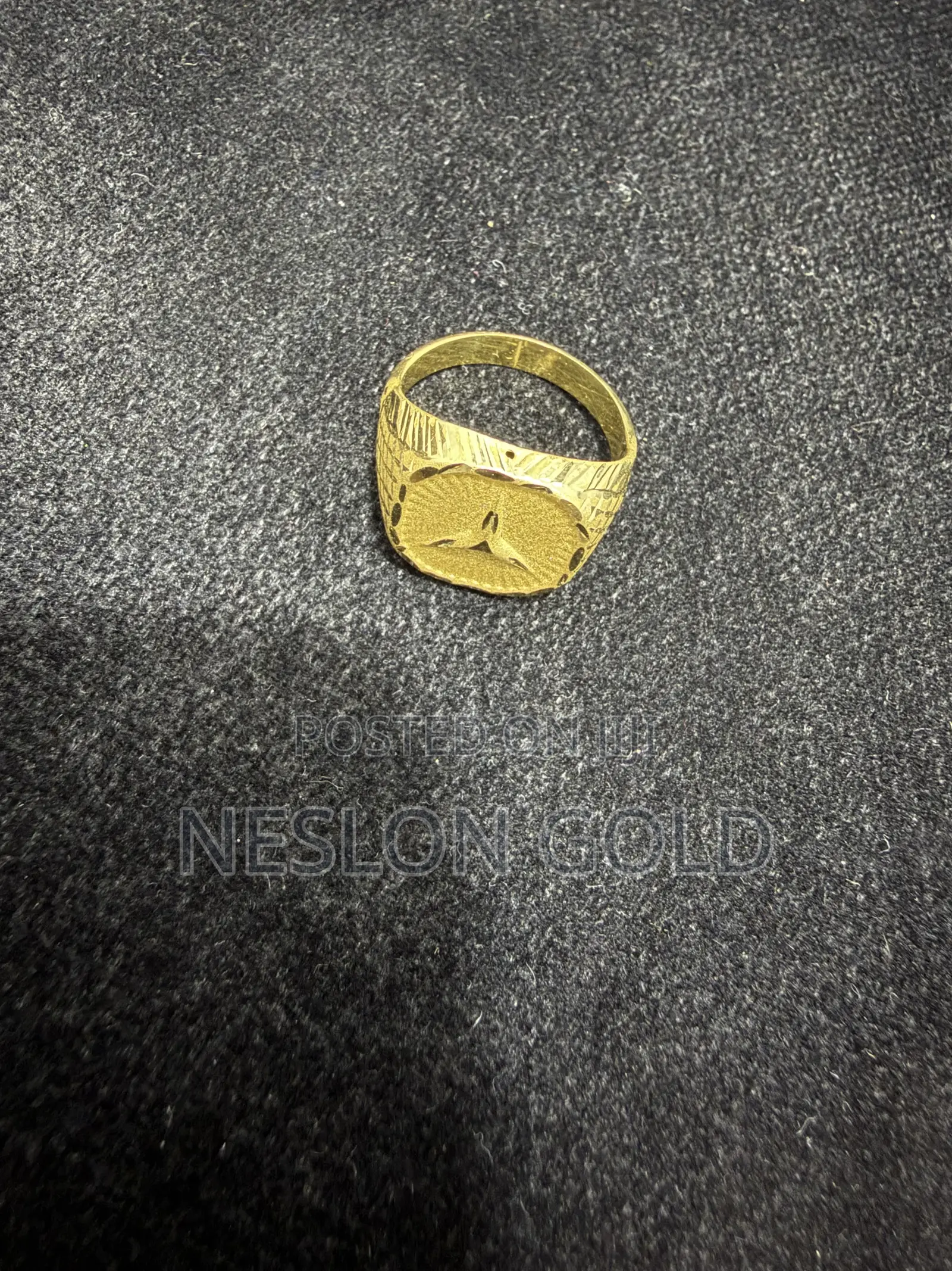Italy 750 Tested 18karat Solid Gold Ring