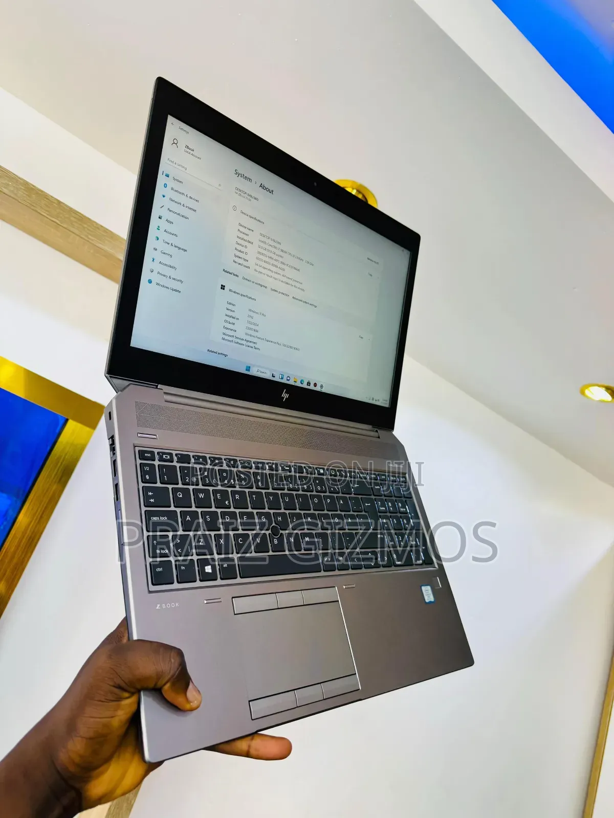 Laptop HP ZBook 15 G6 16GB Nvidia SSD 512GB