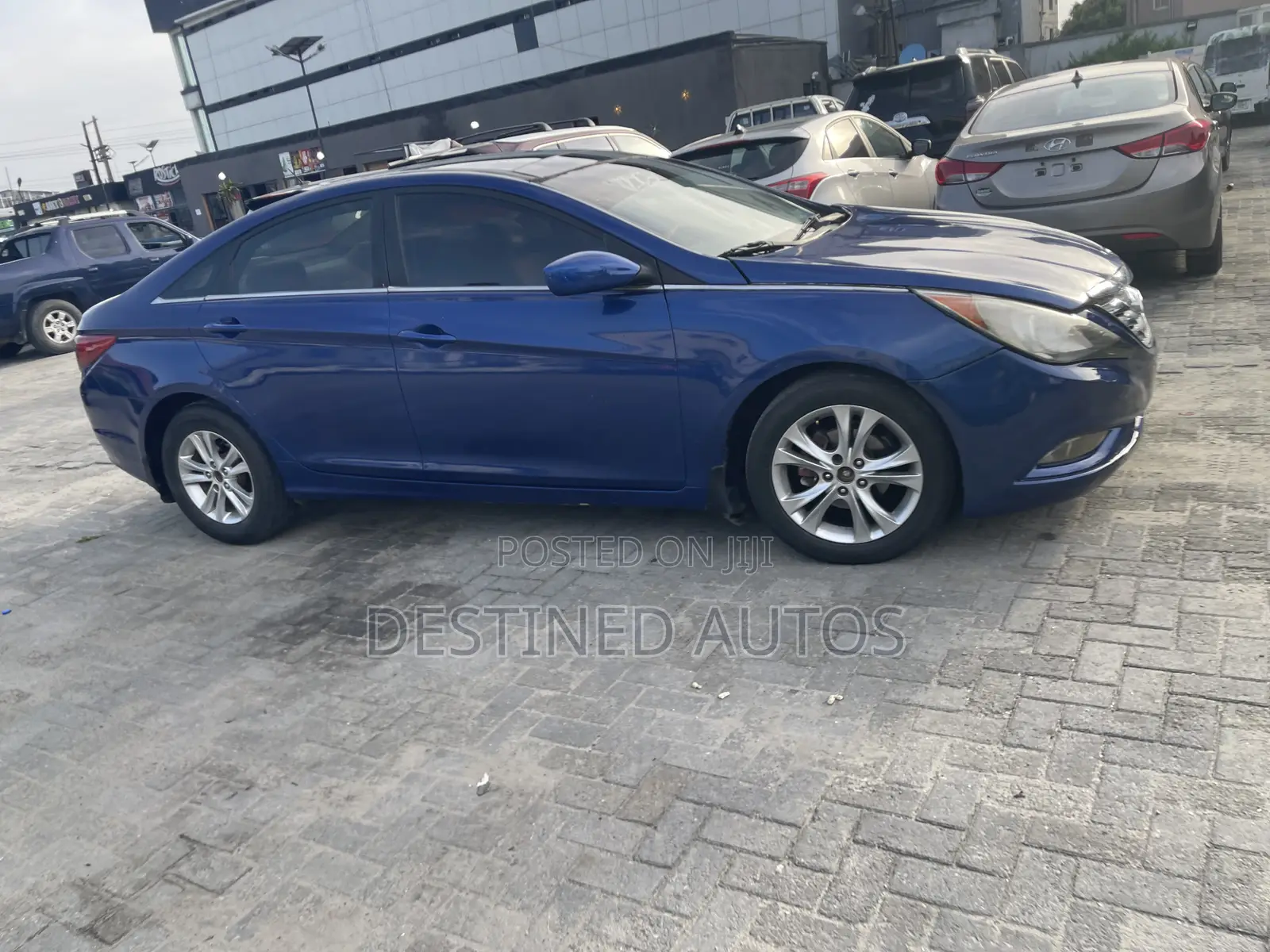 Hyundai Sonata Limited 2.0T Sedan (2.0L 4cyl 6A) 2013 Blue