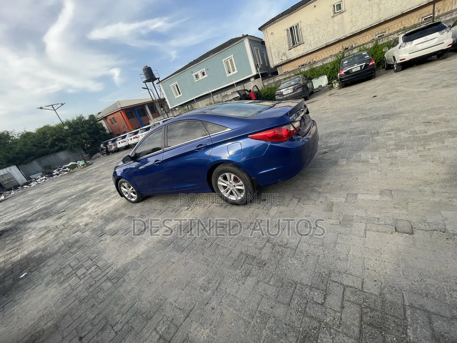 Hyundai Sonata Limited 2.0T Sedan (2.0L 4cyl 6A) 2013 Blue