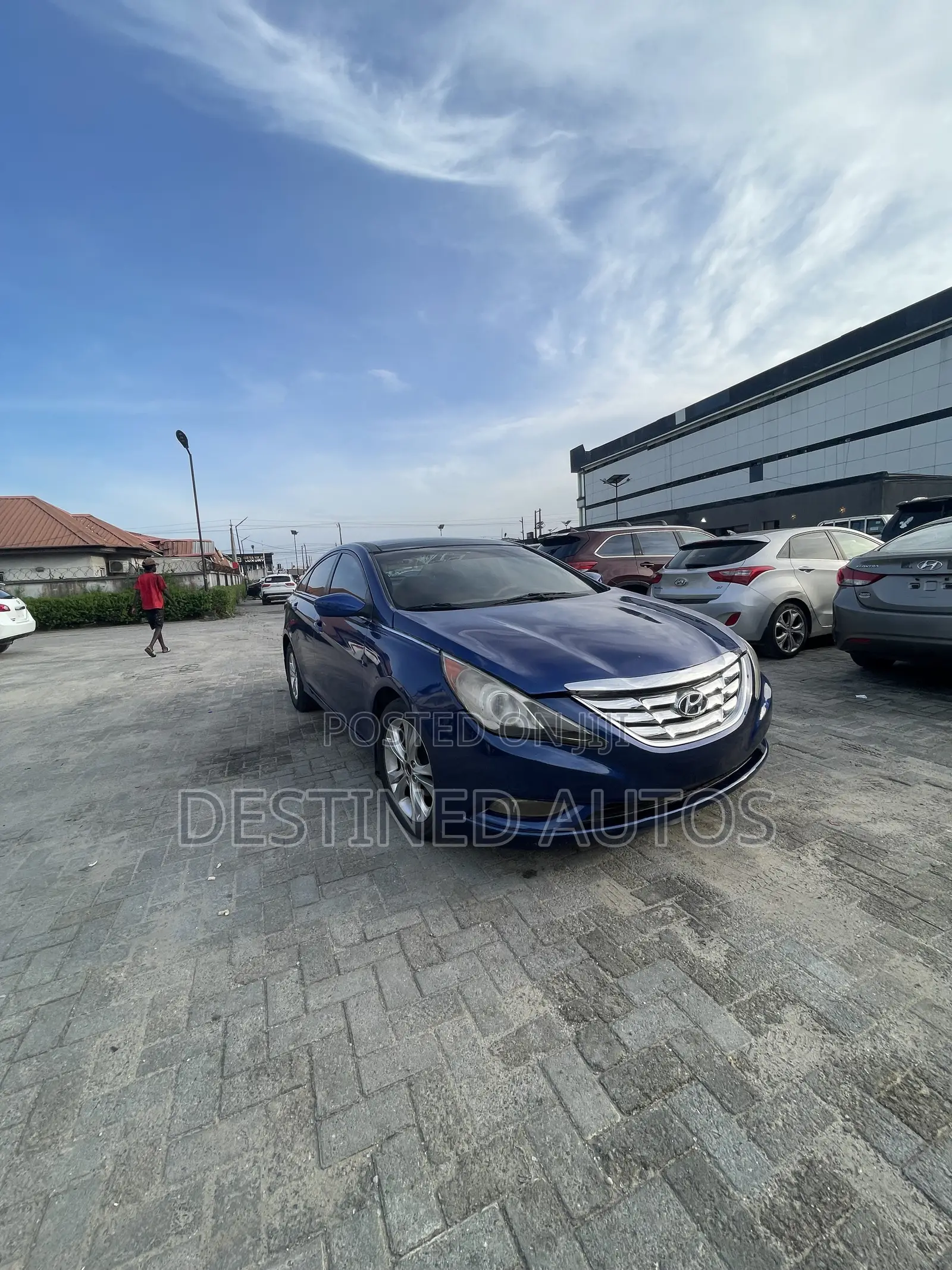Hyundai Sonata Limited 2.0T Sedan (2.0L 4cyl 6A) 2013 Blue